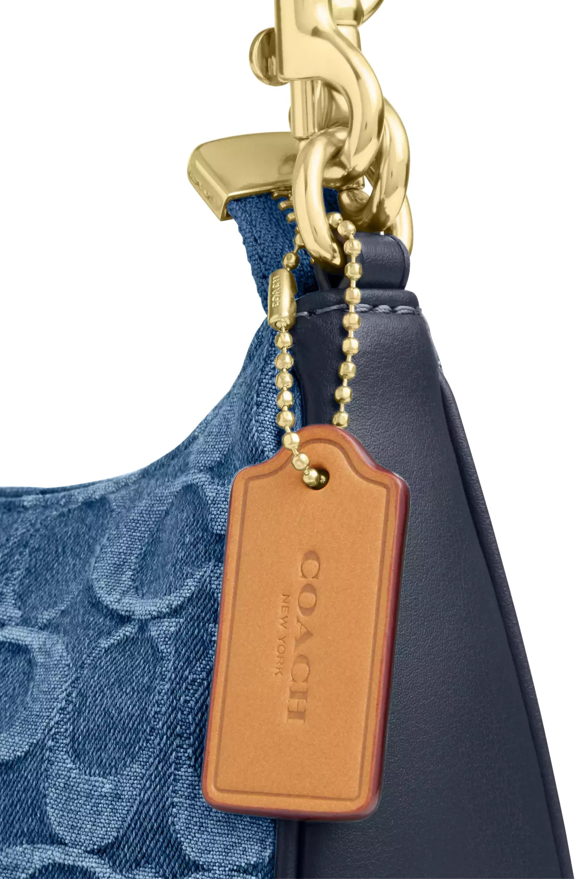 Teri Shoulder Bag in Signature Denim 