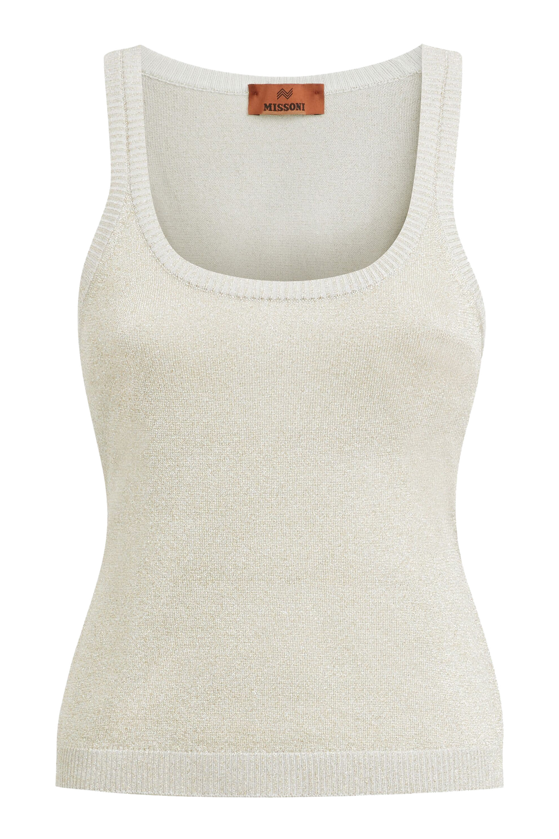 Vanise' Lurex Tank Top