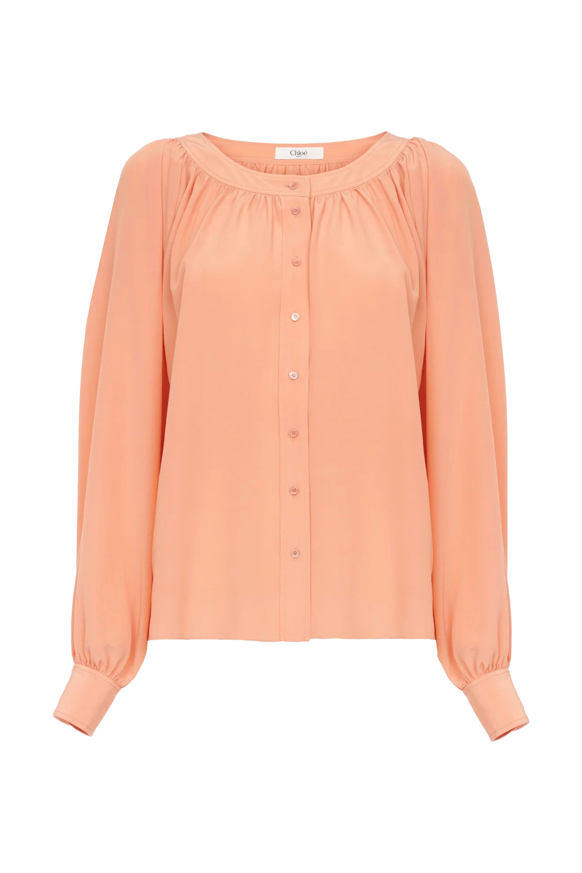 Scoop-Neck Blouse