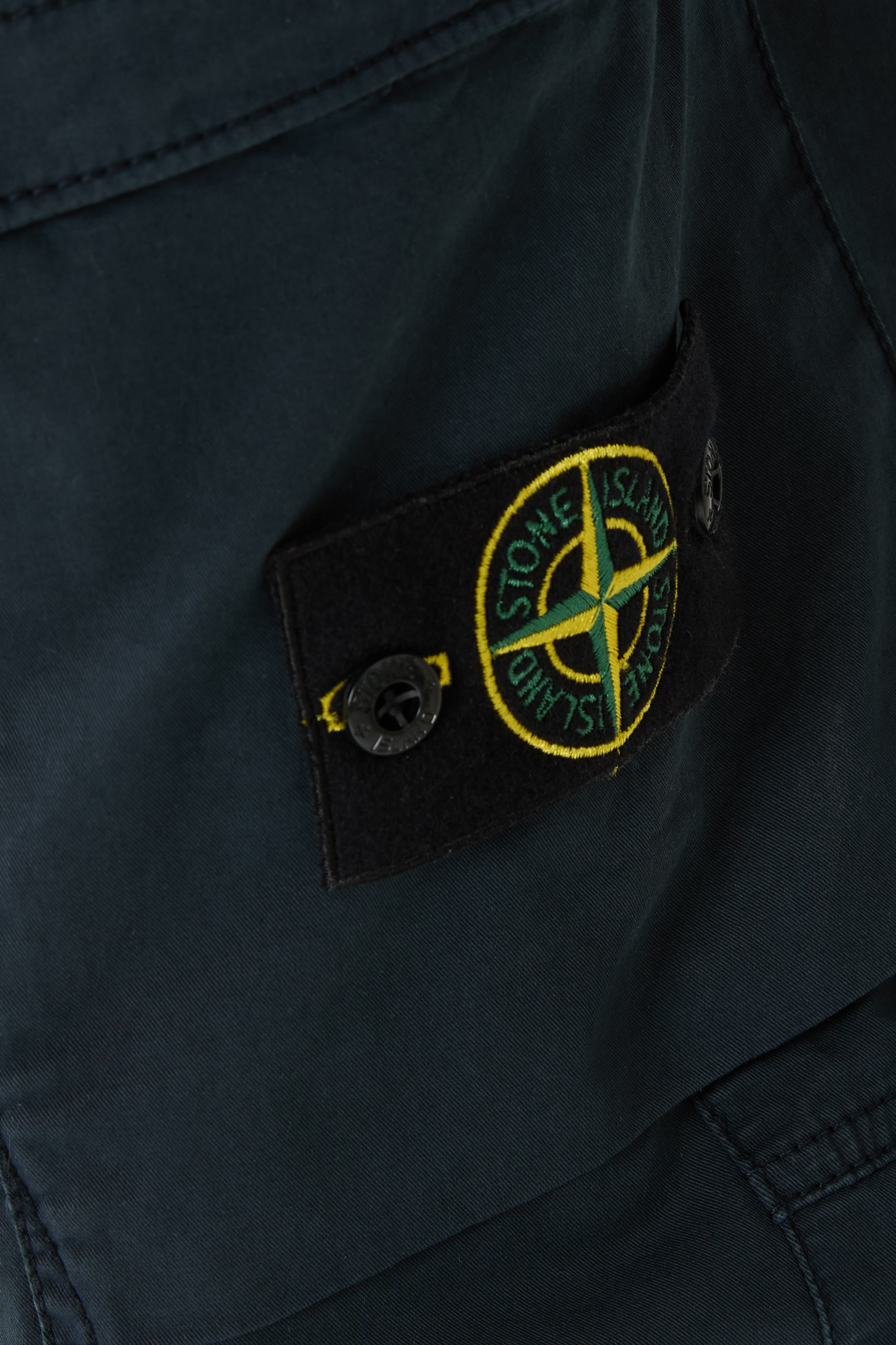 Supima® Cotton Twill Stretch Cargo Trousers