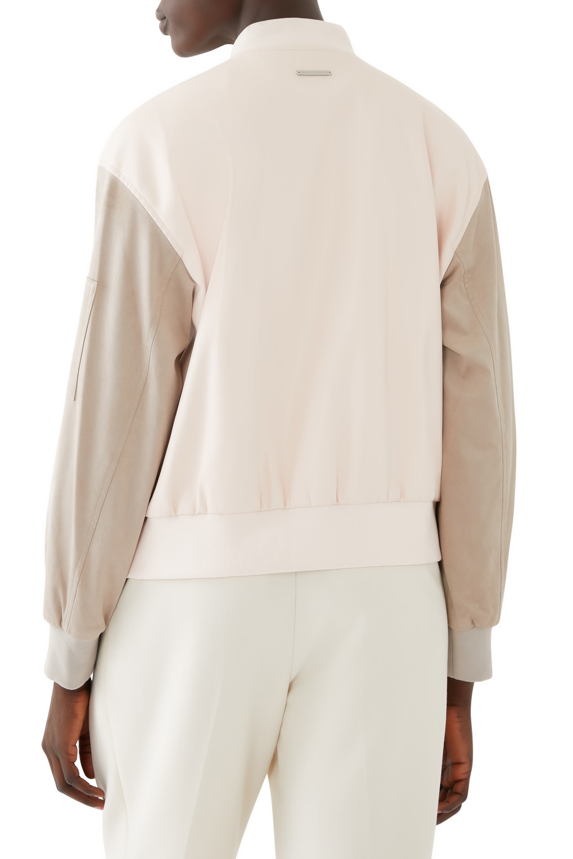 Two-Tone Bomber Jacket