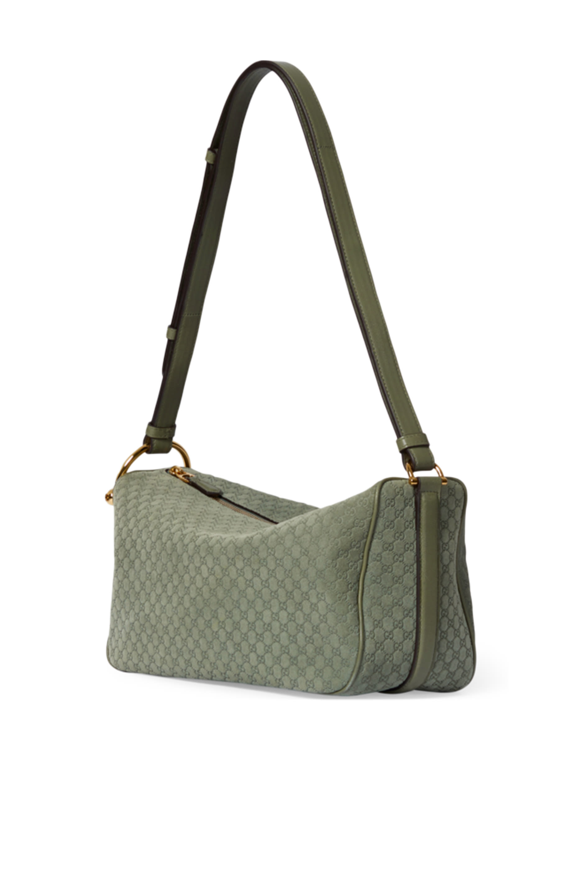 Half Horsebit Medium Shoulder Bag