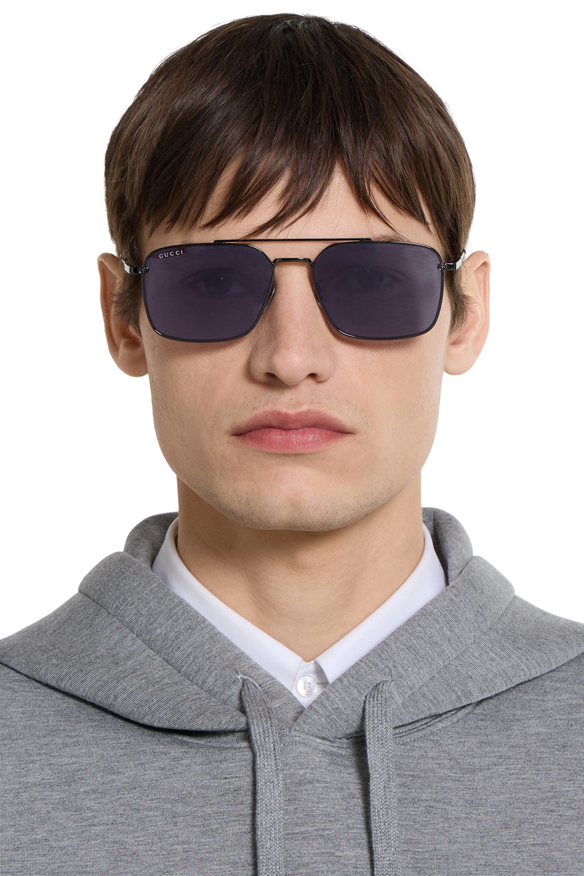 GG1957SA Specialized-Fit Rectangular Sunglasses