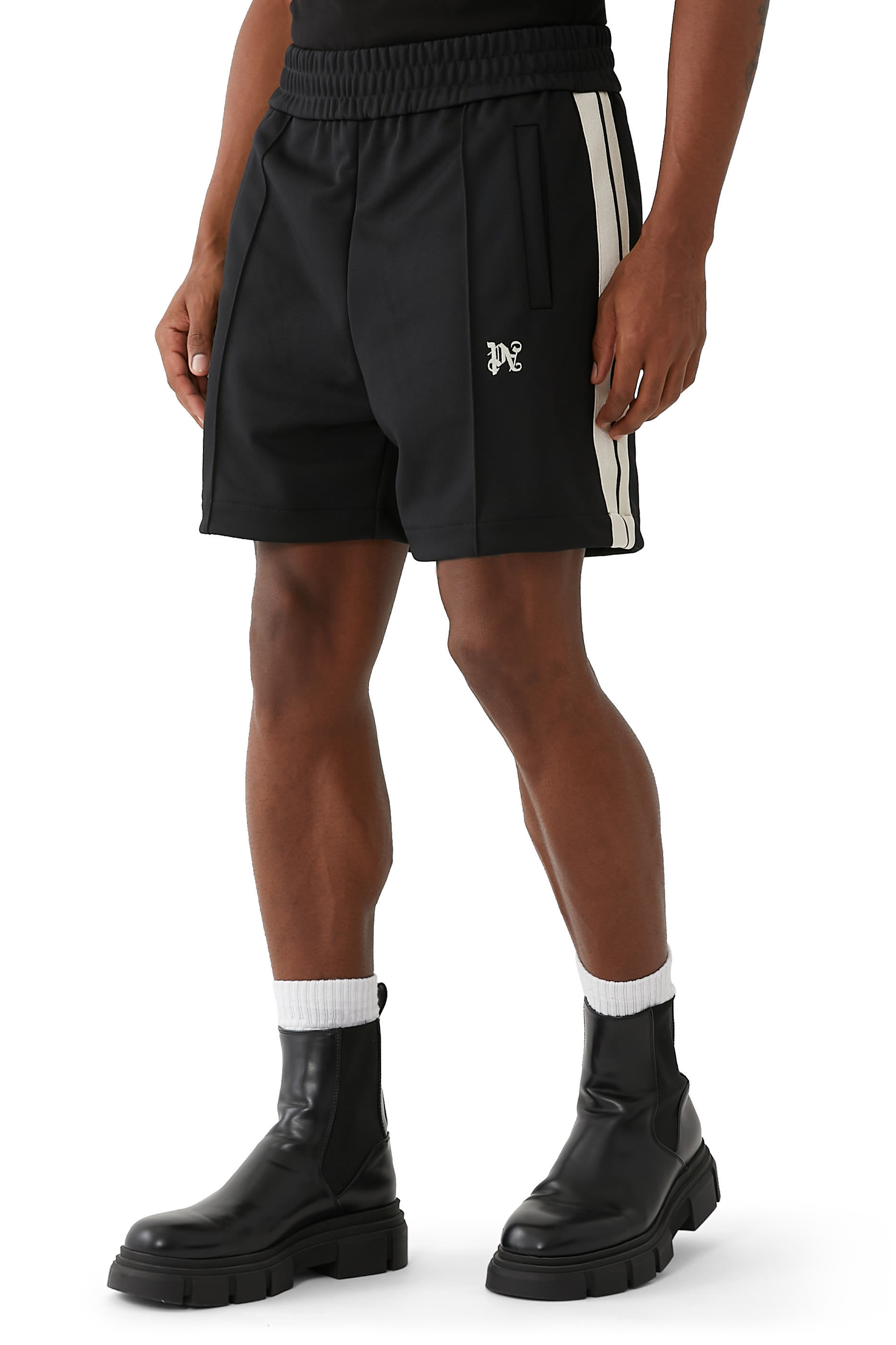 Monogram Logo Track Shorts