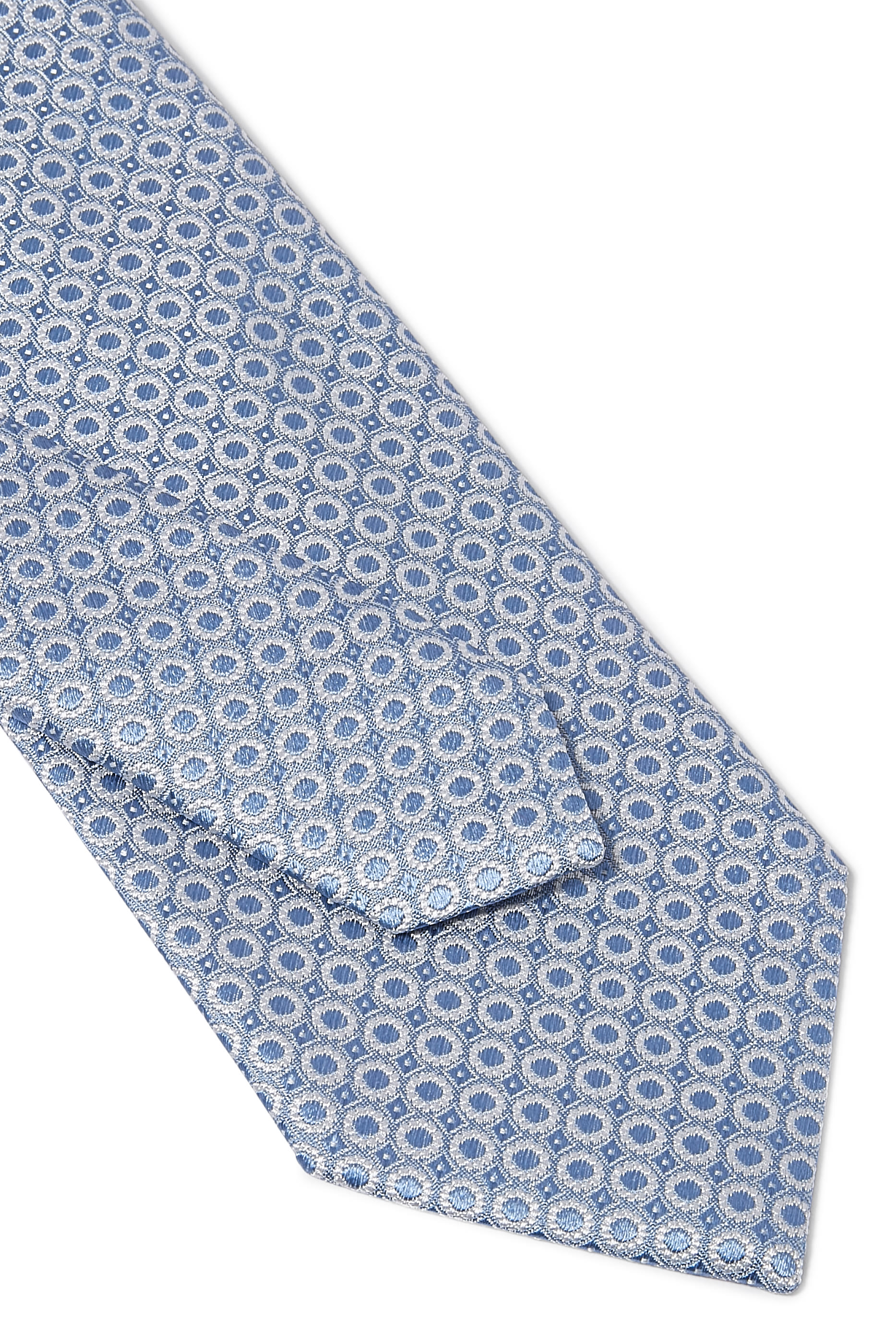 Dotted Woven Silk Tie