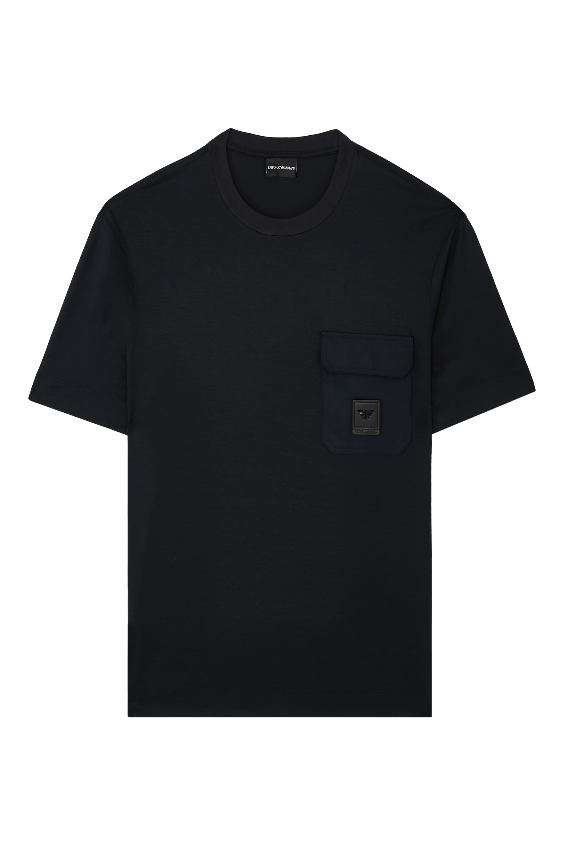 Logo Patch Pocket Regular Fit T-Shirt