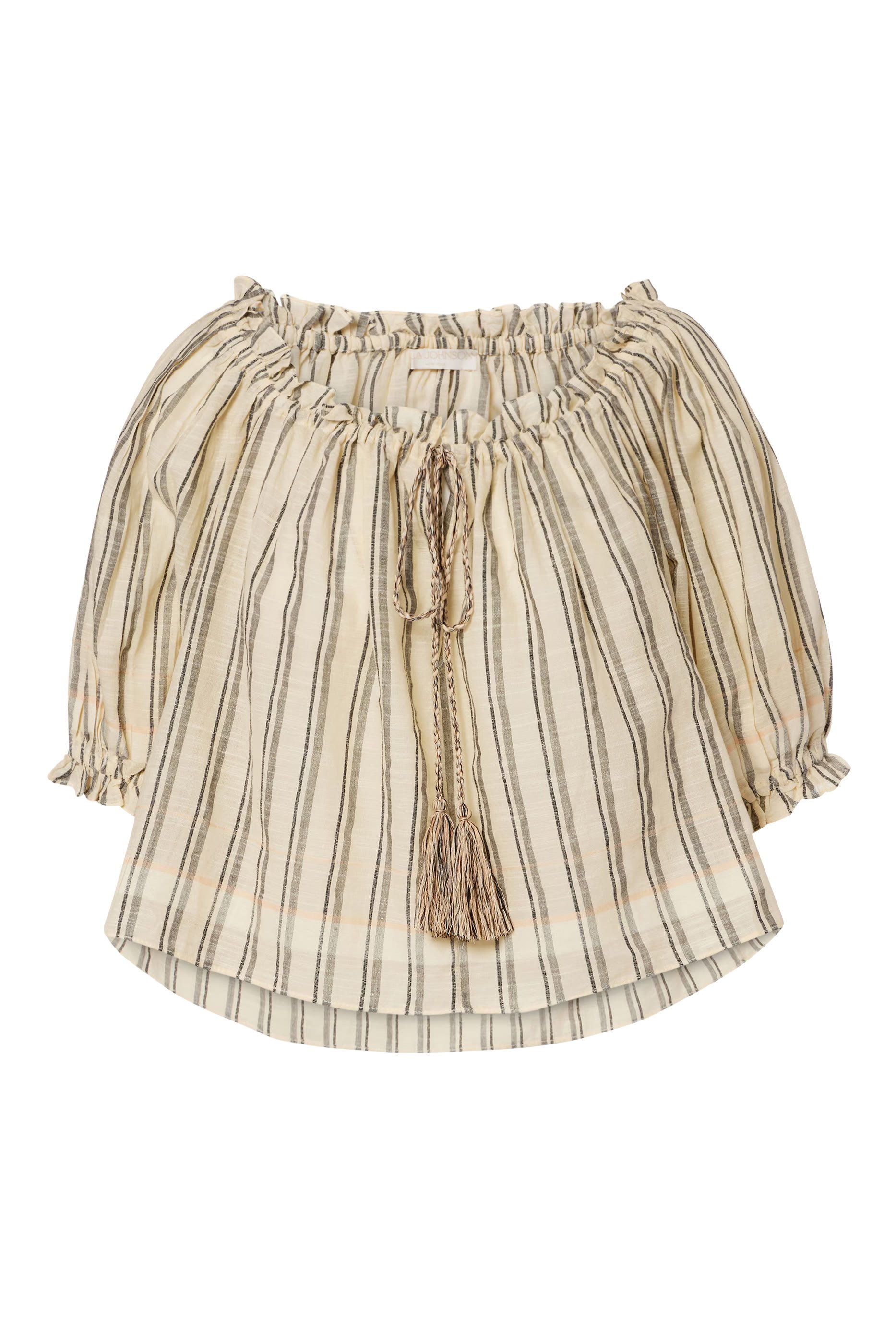 Paros Stripe Coverup Top