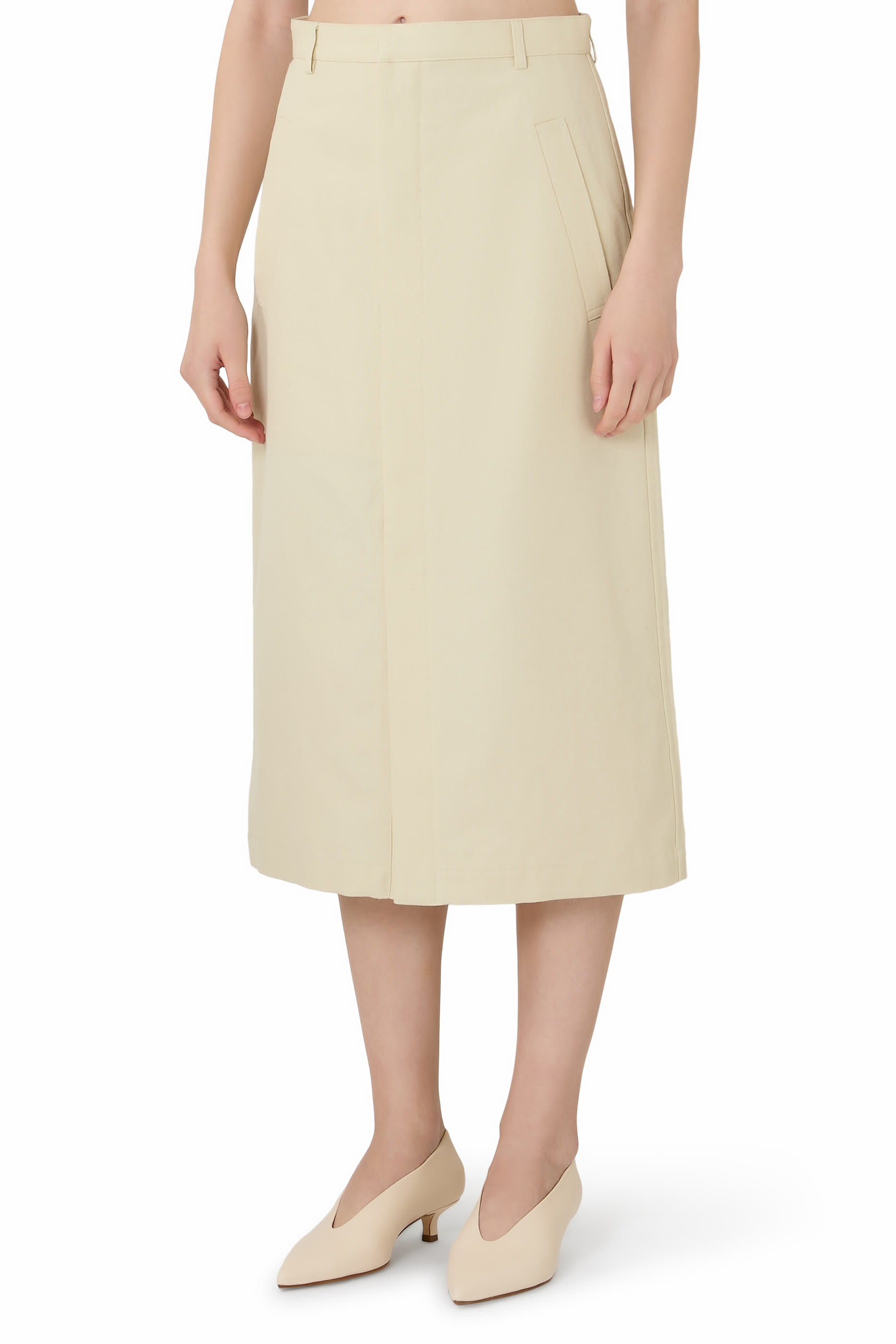 Wool Cotton Linen Ox Skirt