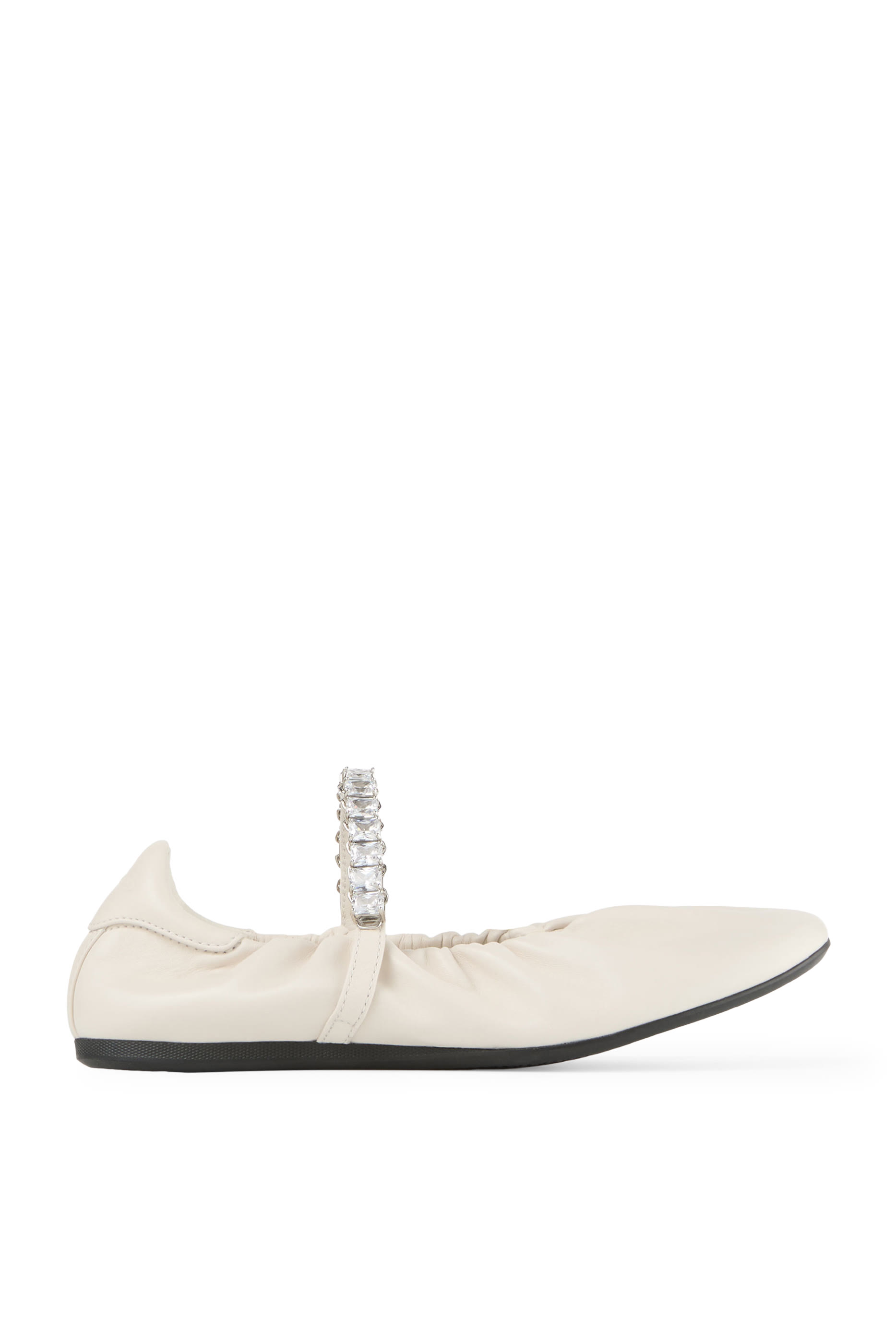 Jade Ballerina Flats