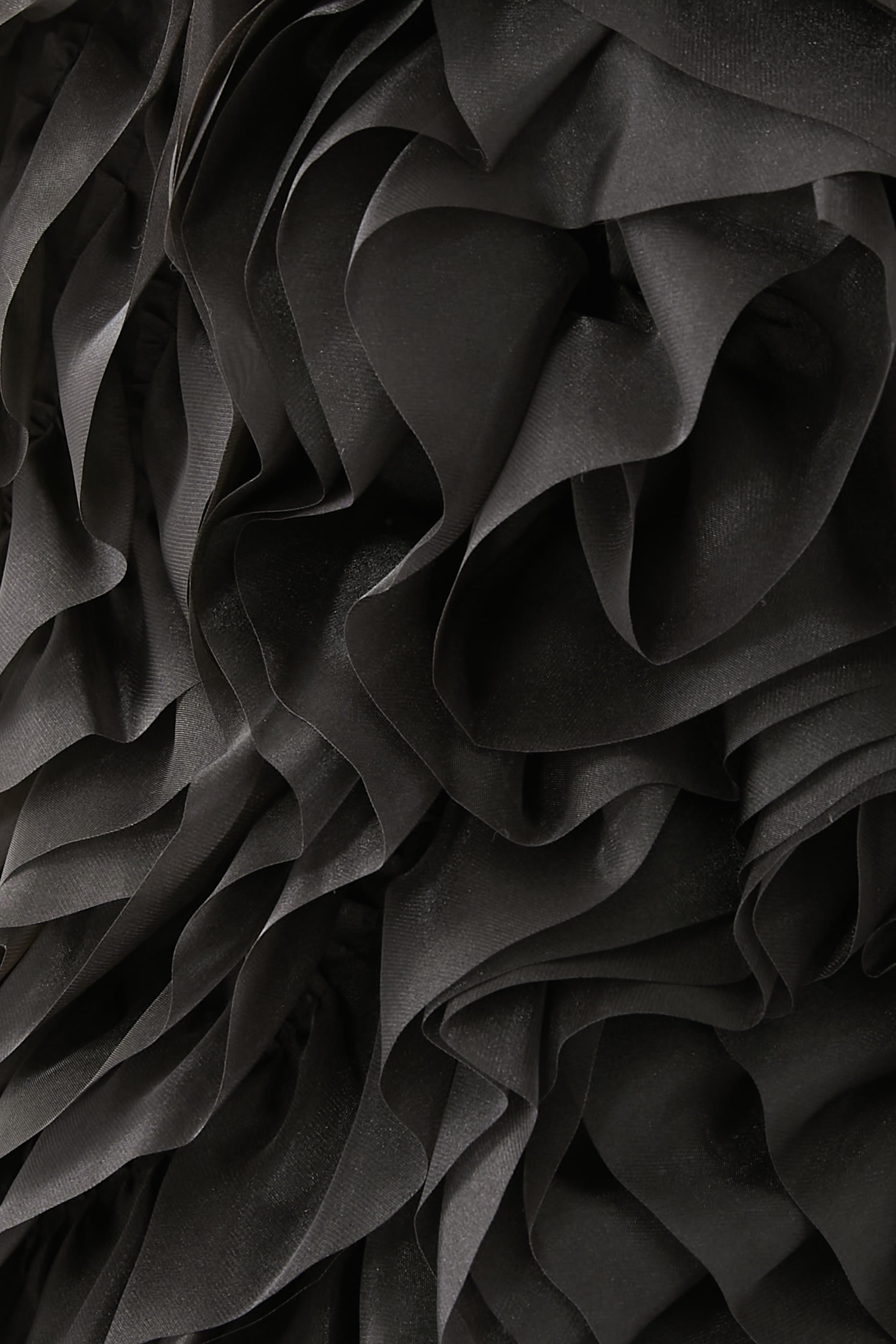 Charmed Rosette Ruffle Bustier