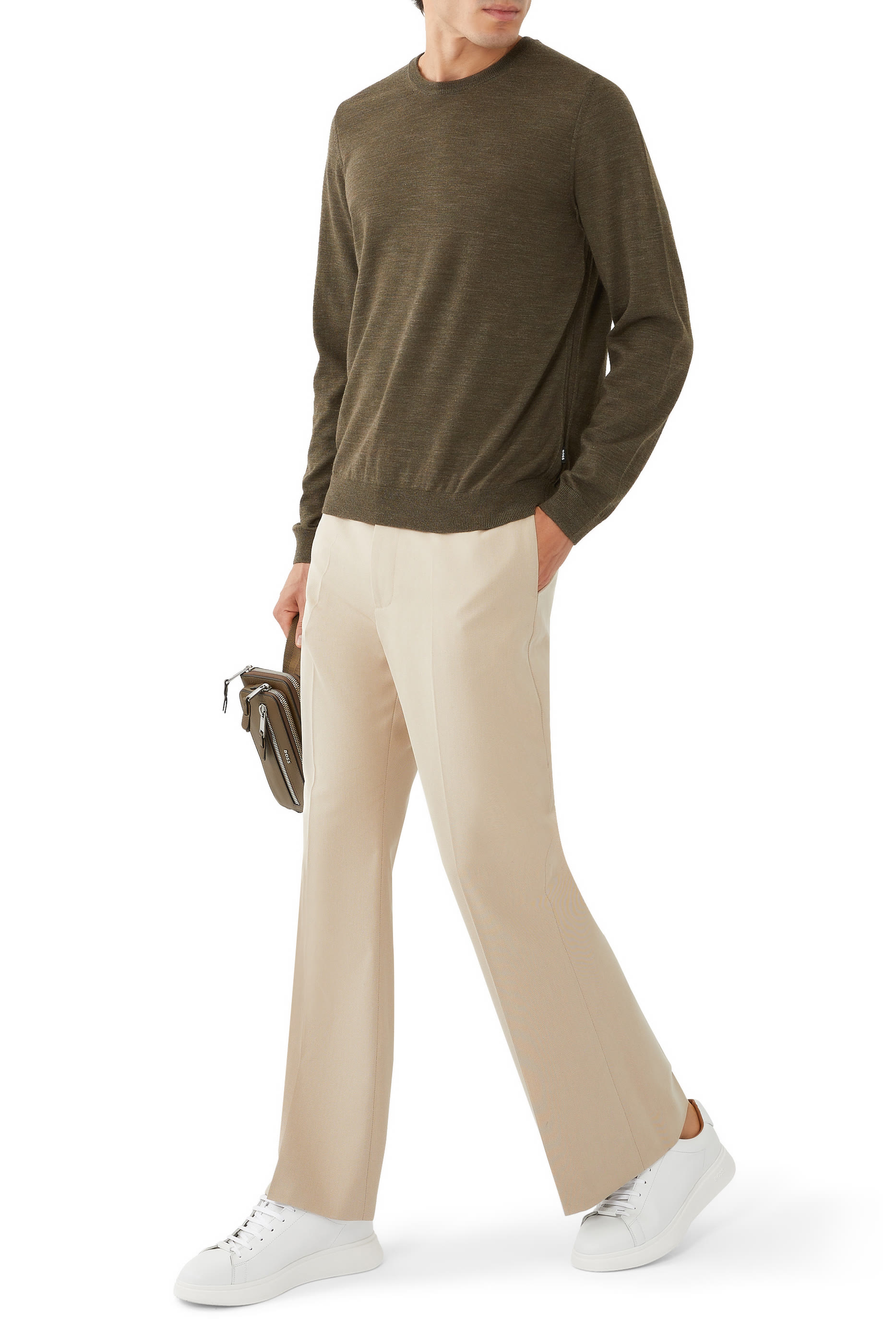 Slim-Fit Virgin Wool Sweater