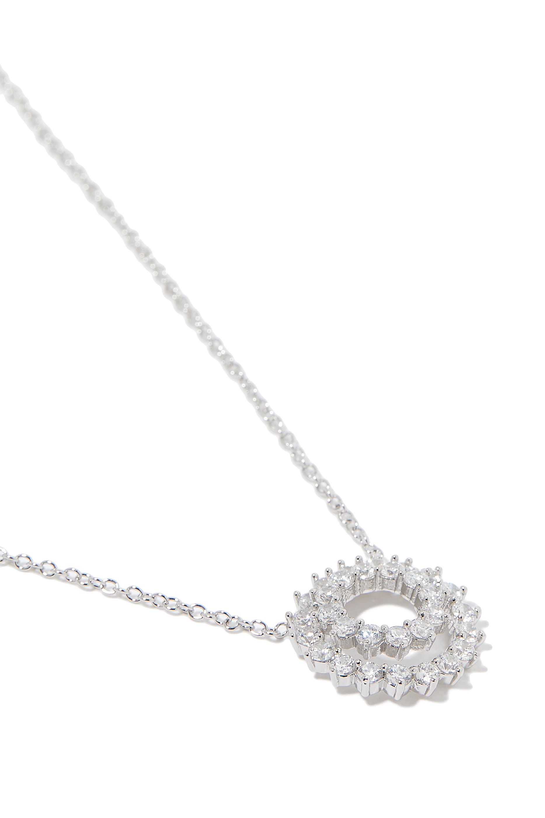 Double Spiral Necklace