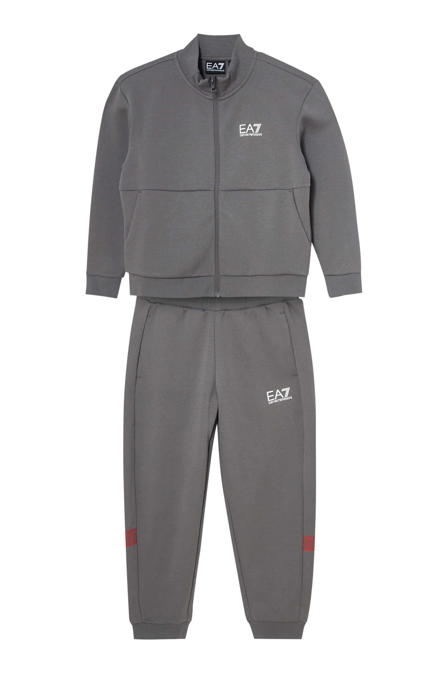 Kids EA7 Logo Print Tracksuit