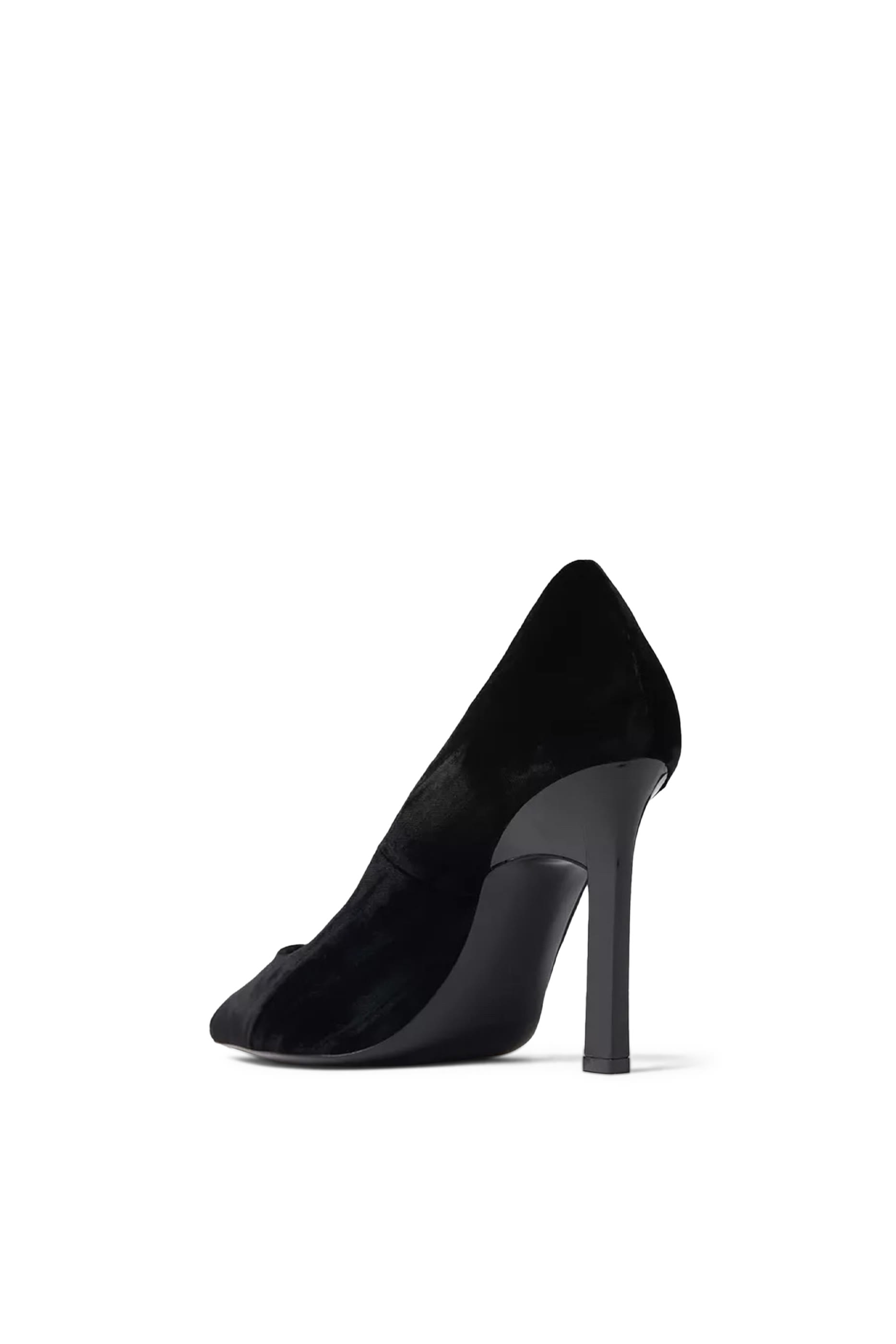 Decollete 70 Velvet Heels