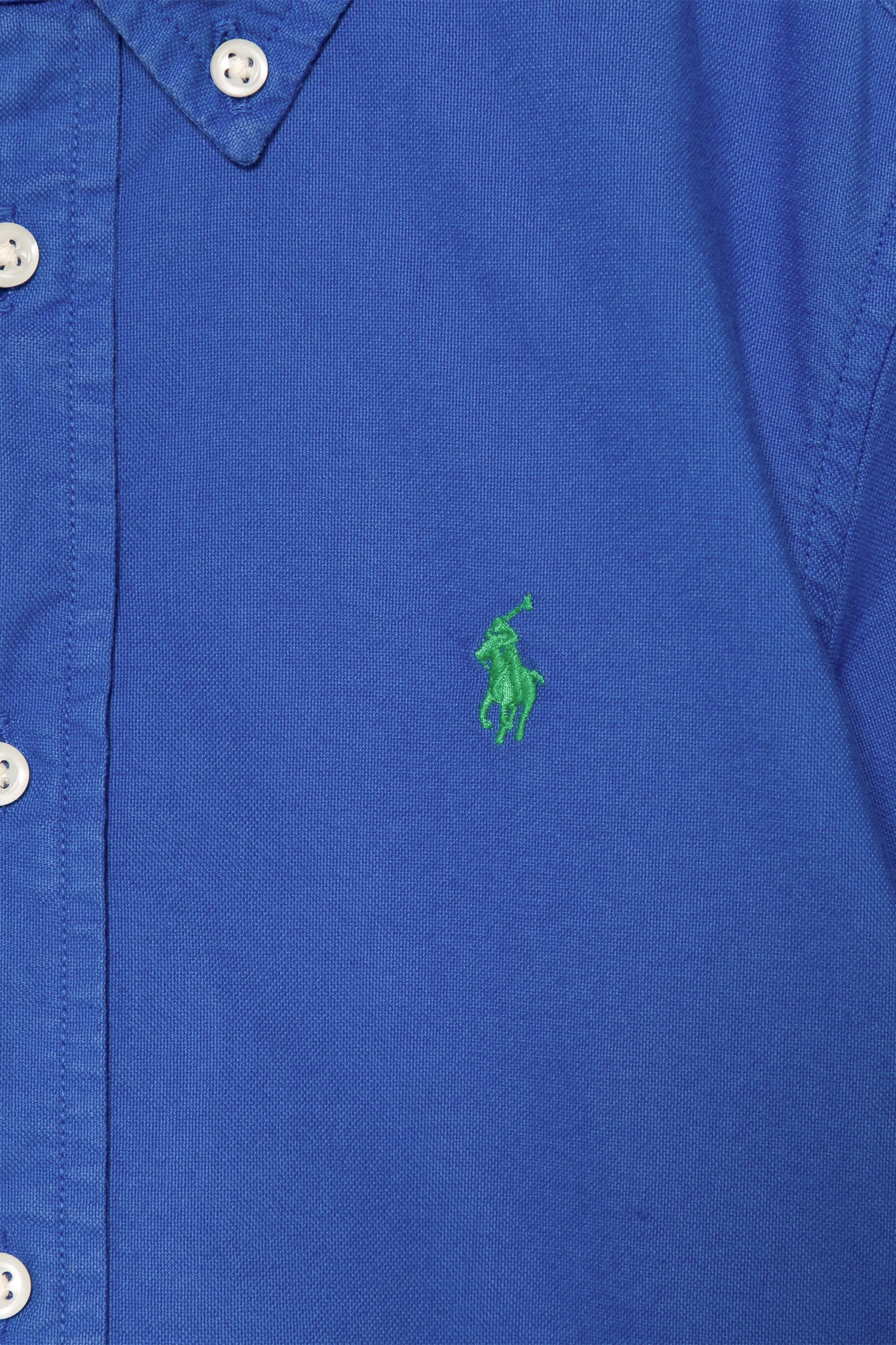 Kids Garment-Dyed Cotton Oxford Shirt