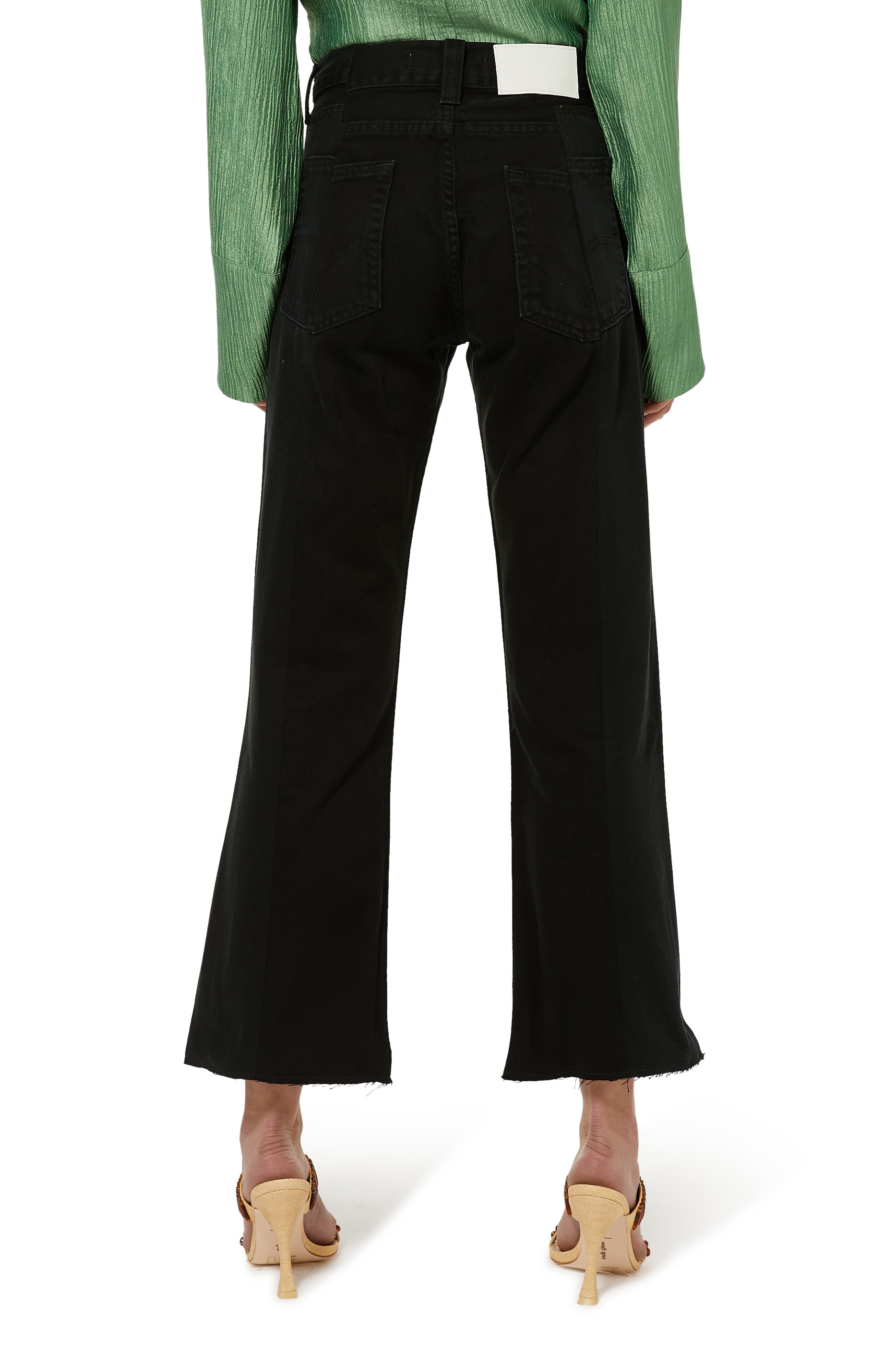 The Twin Flare Denim Jeans