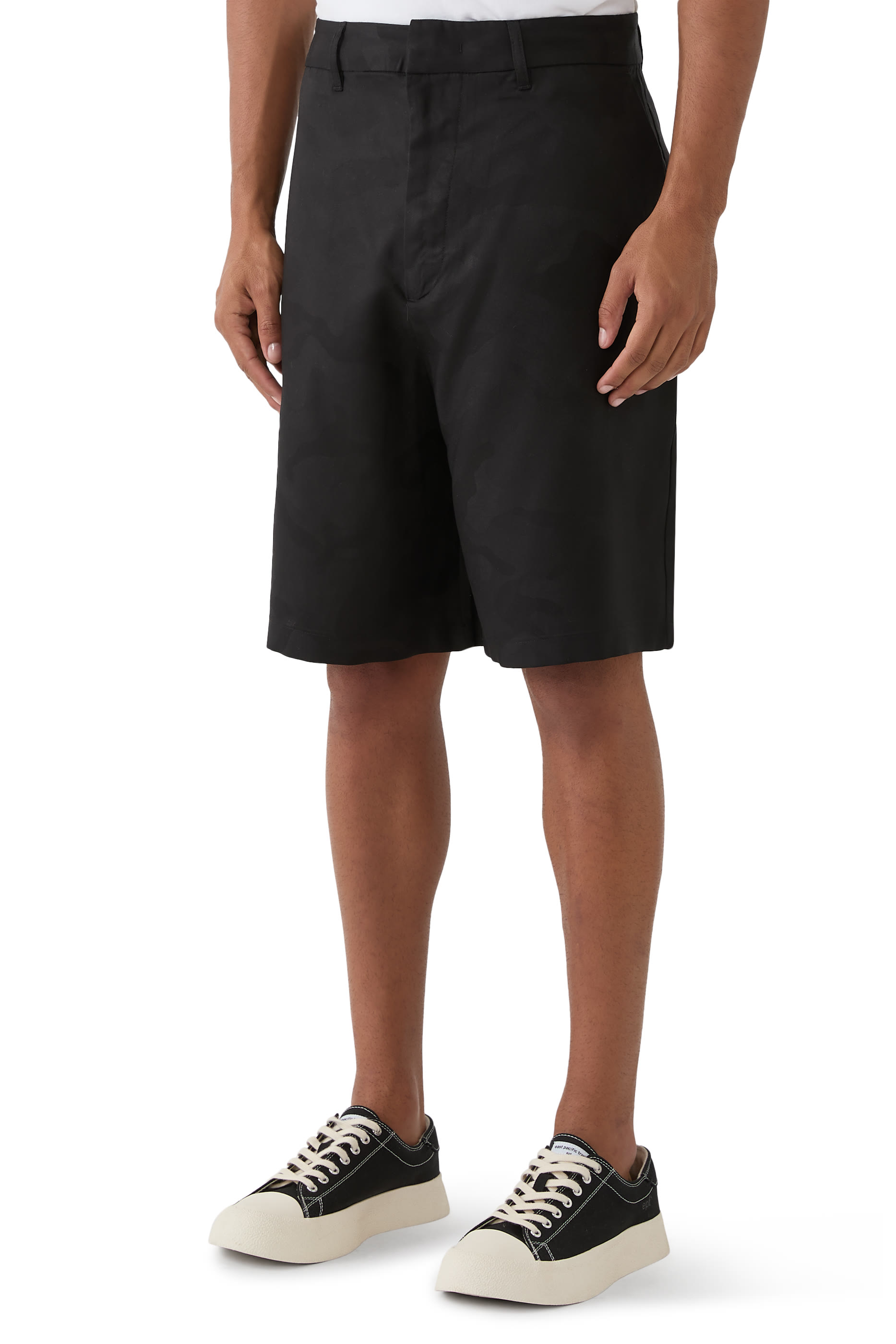 Lyocell Bermuda Shorts