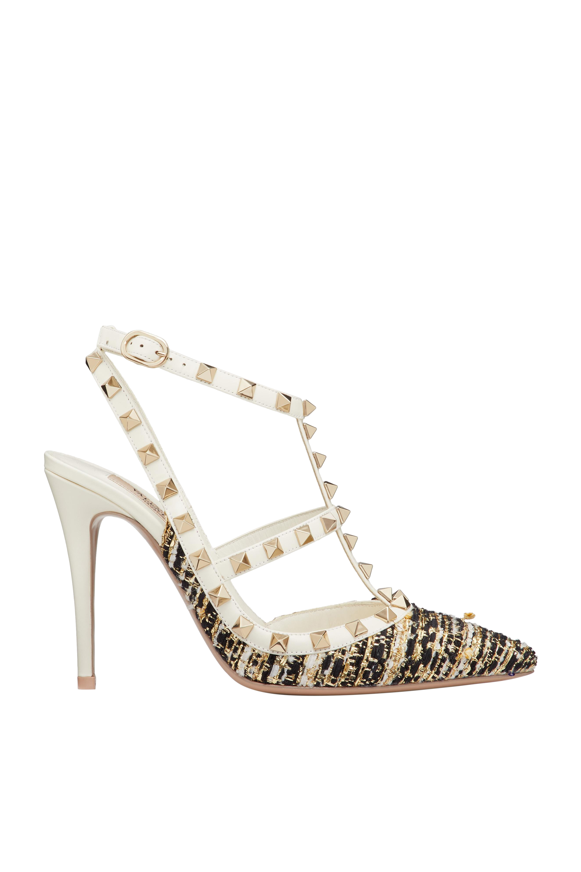  Rockstud 100 Leather Pumps