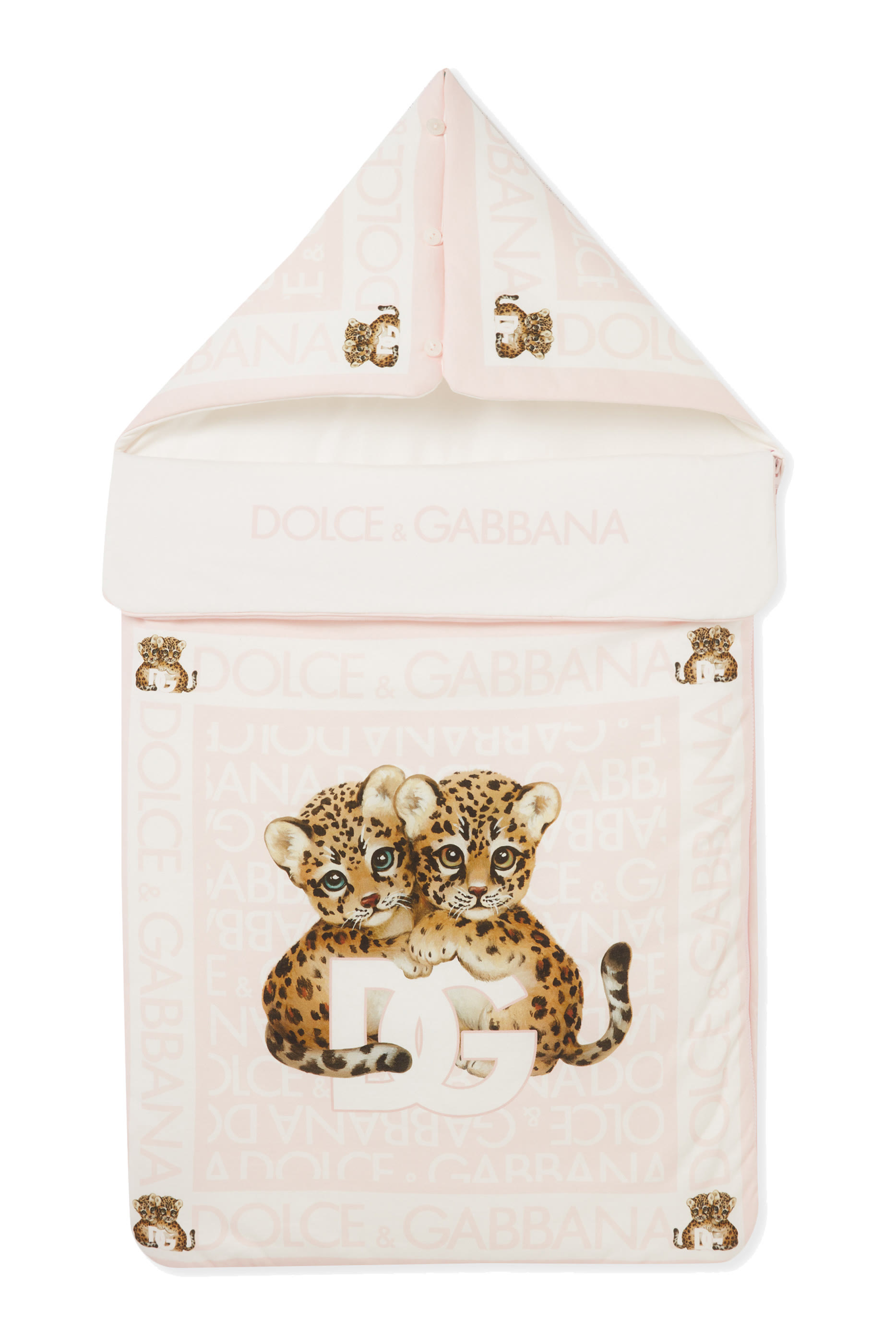 Kids Leopard Print Sleeping Bag