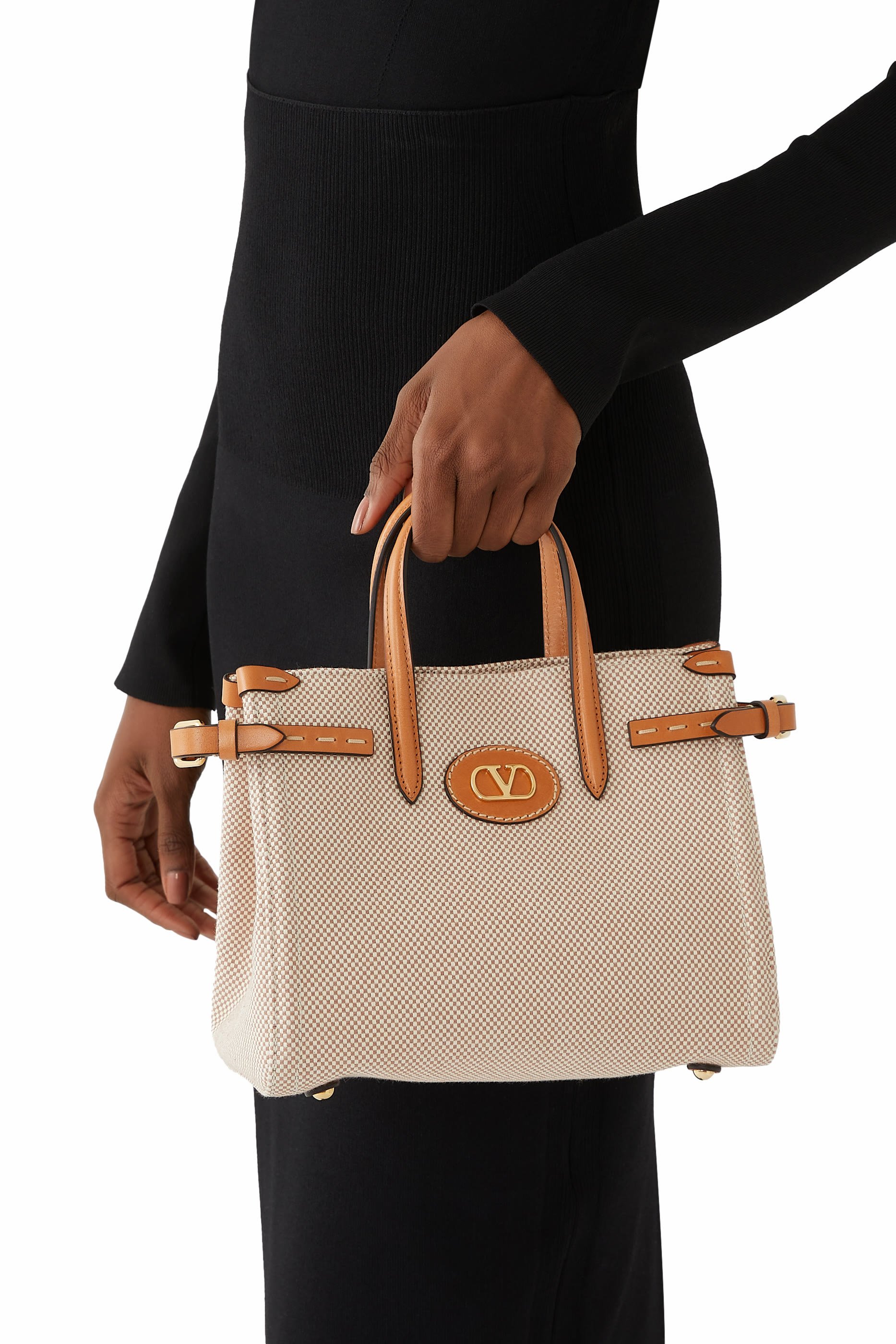 Antibes Small Canvas Shopping Bag