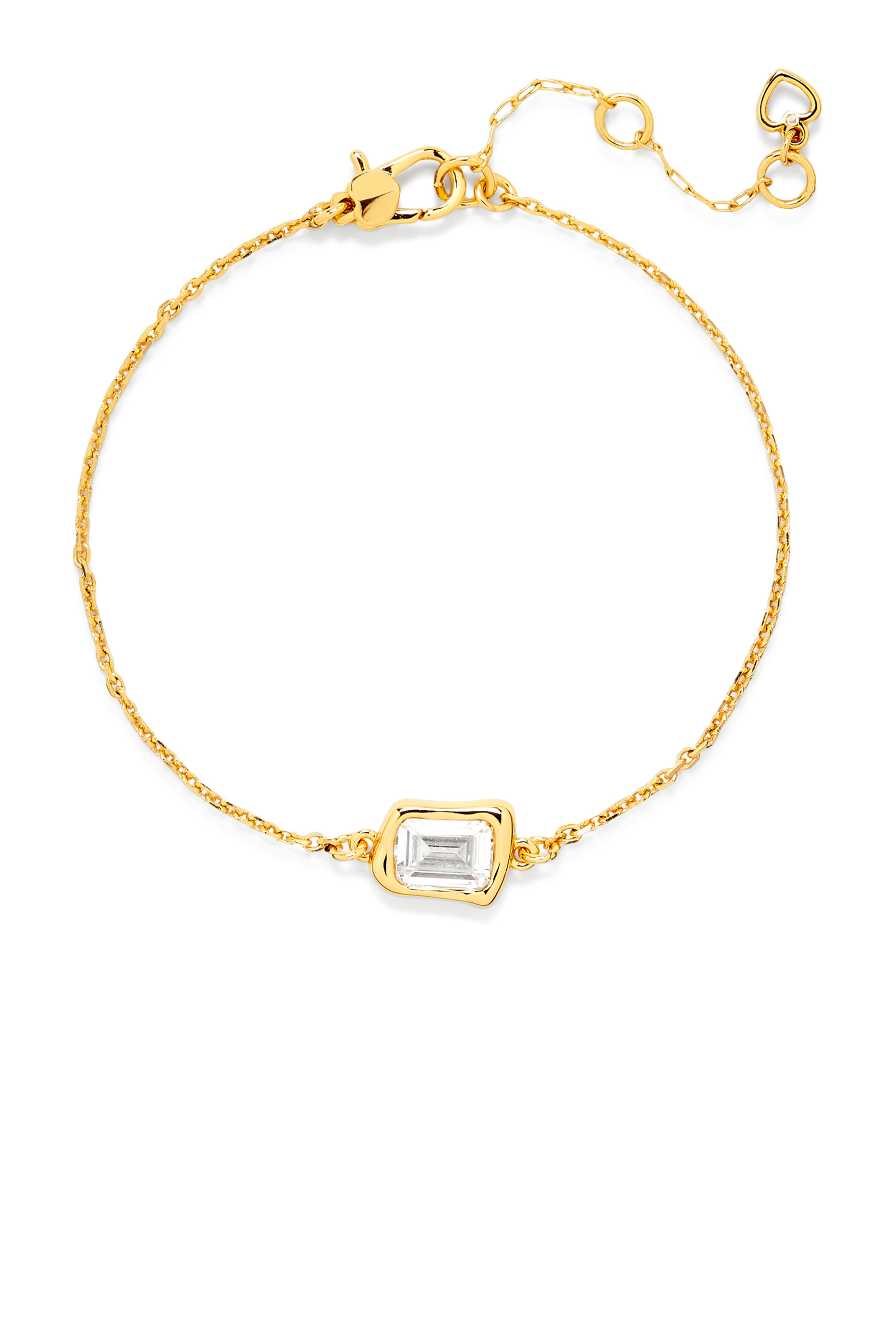 Molten Glass Solitaire Bracelet