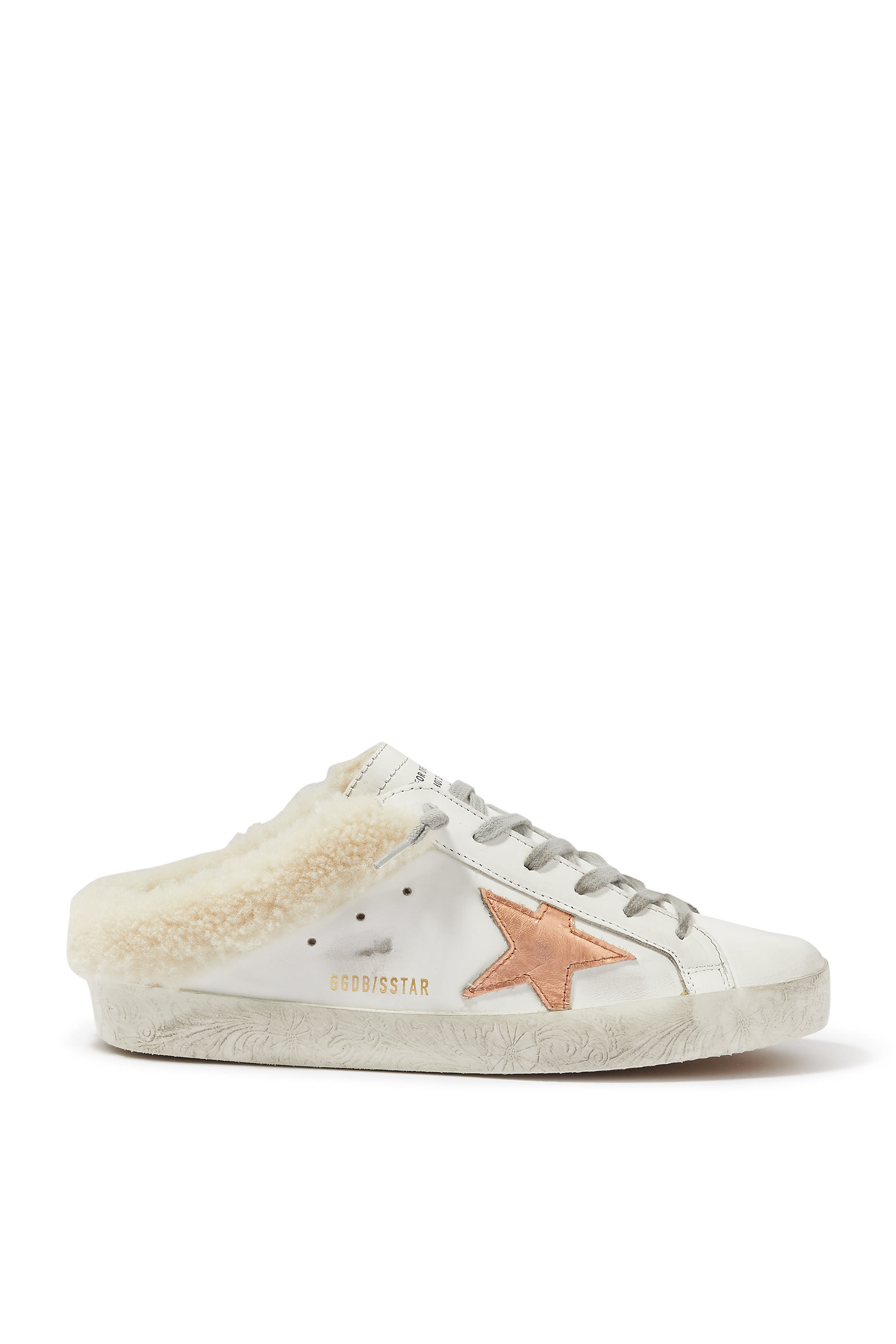 Super-Star Sabots with Shearling Lining