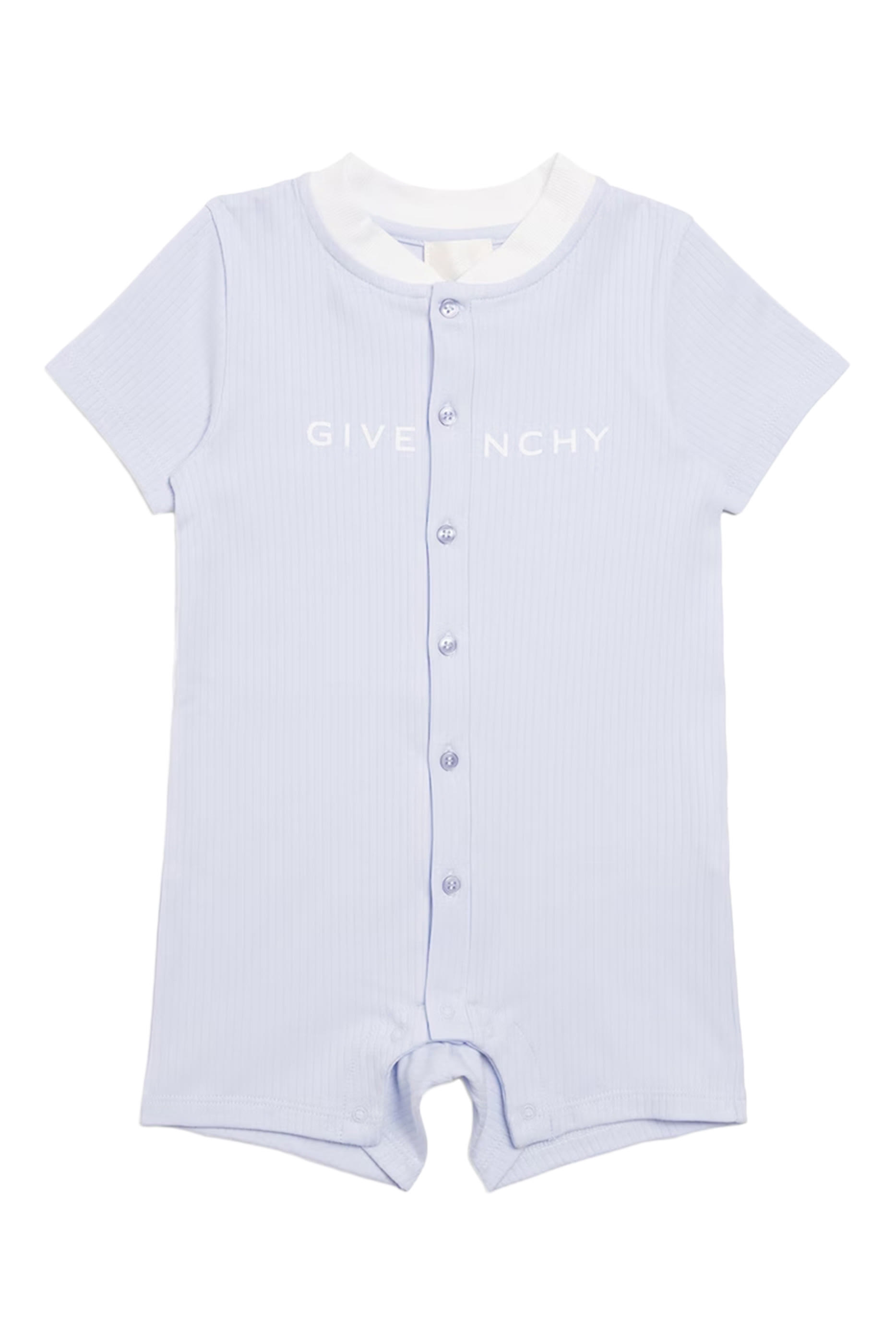 Kids Stretch-Cotton Logo Bodysuit