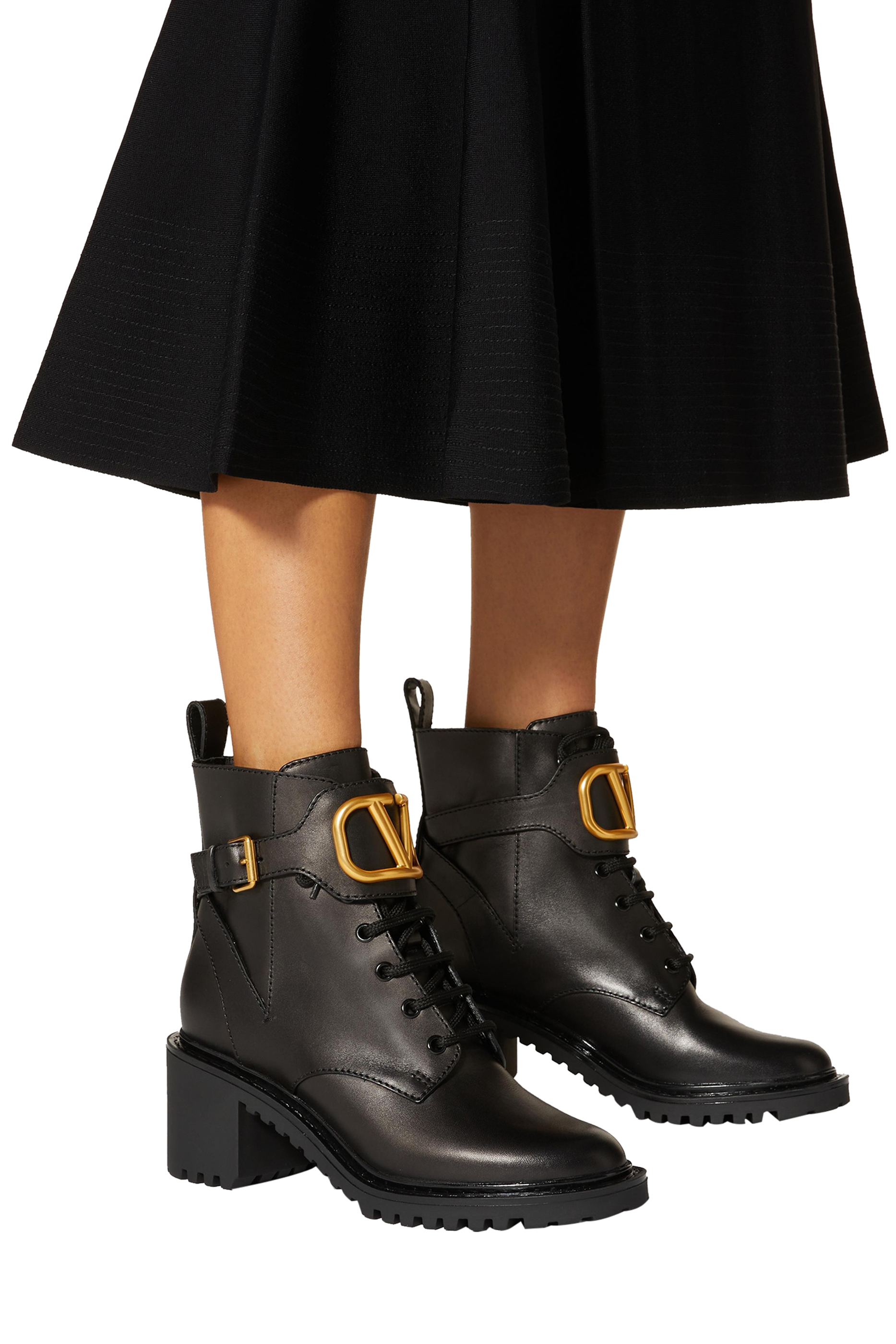 VLogo Combat Boots