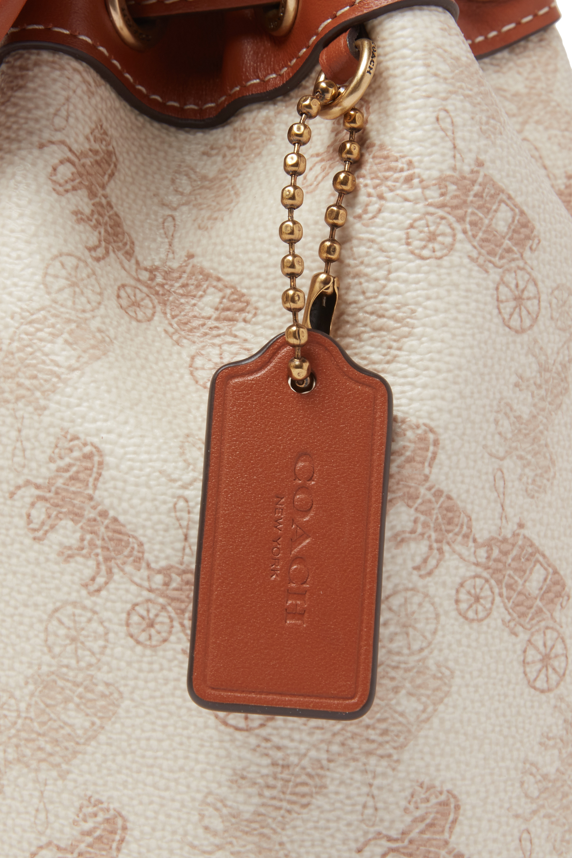 Harper Backpack with Horse and Carriage Print