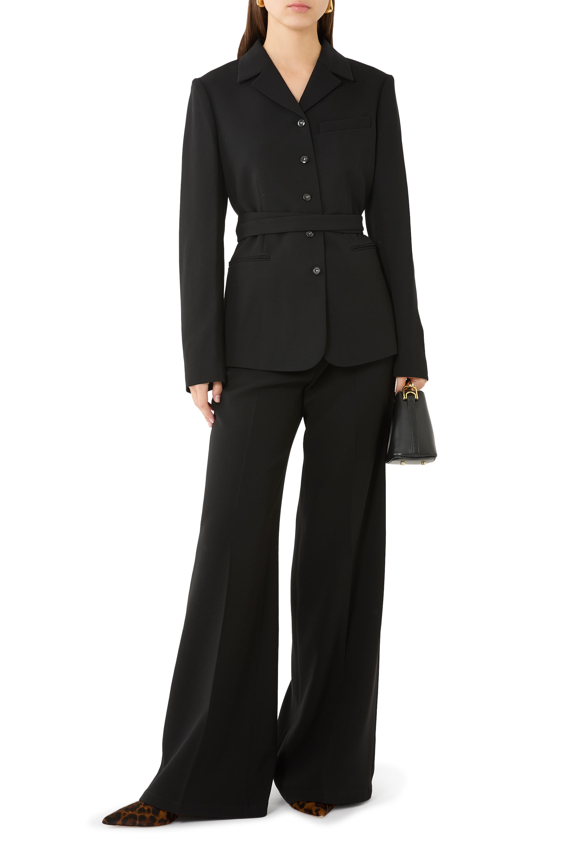 Satin Fluid Trousers