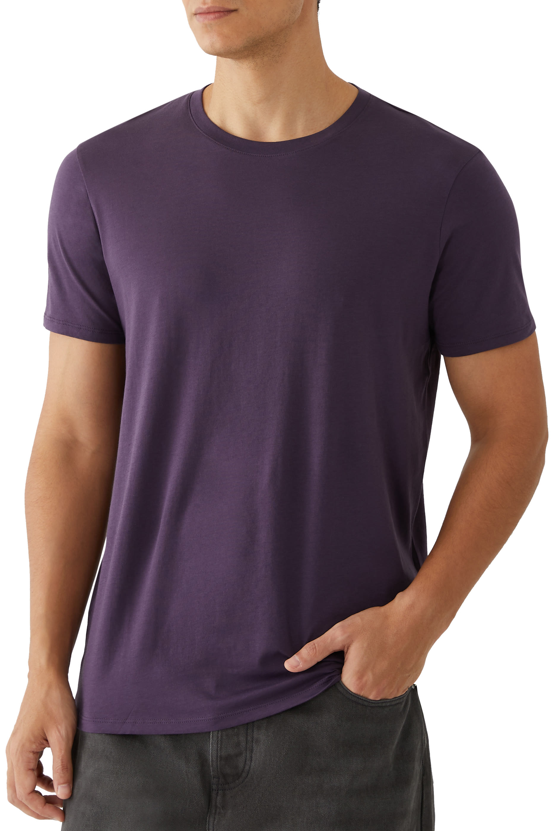 Slim Fit Pima Cotton T-Shirt