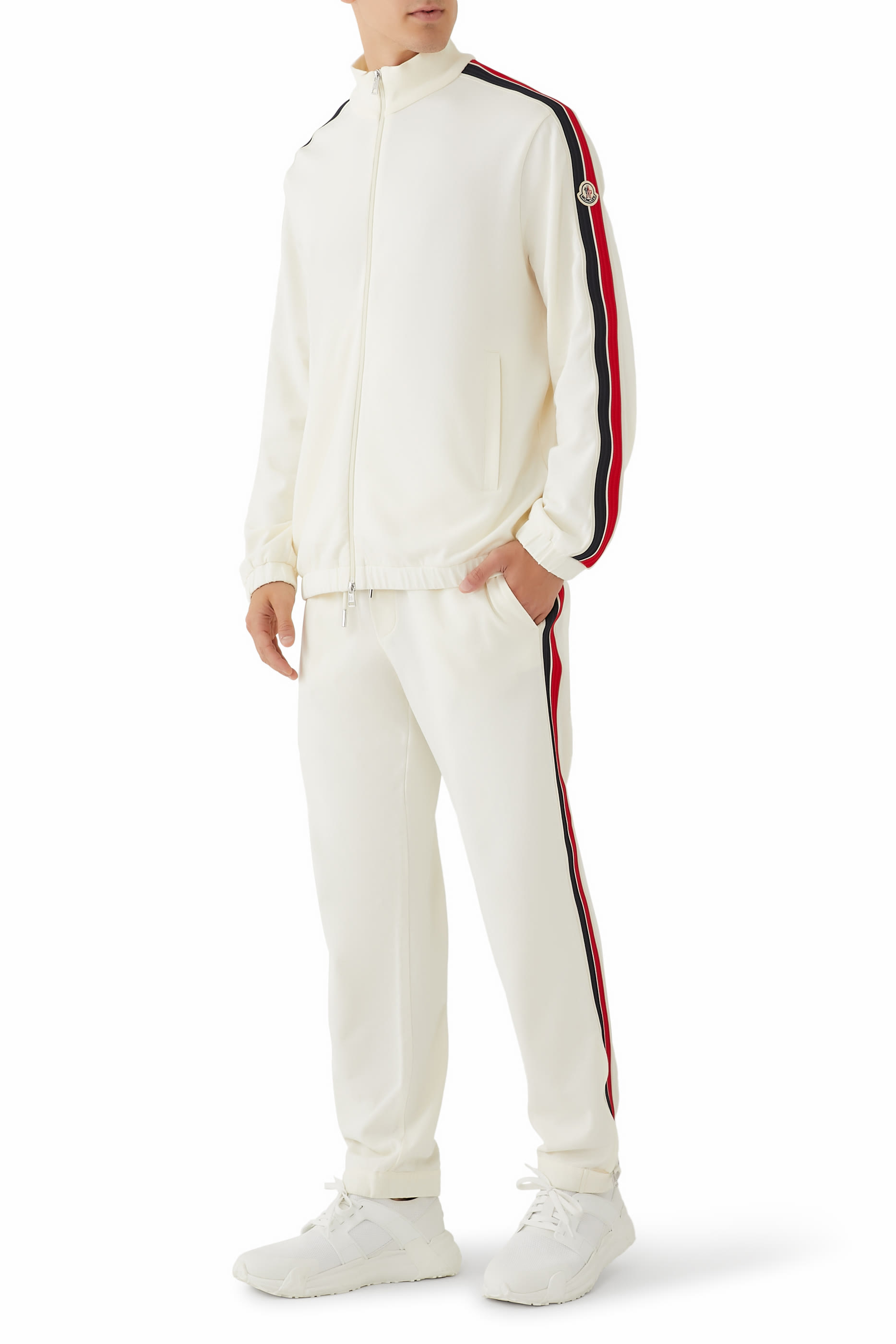 Logo Zip-Up Cardigan