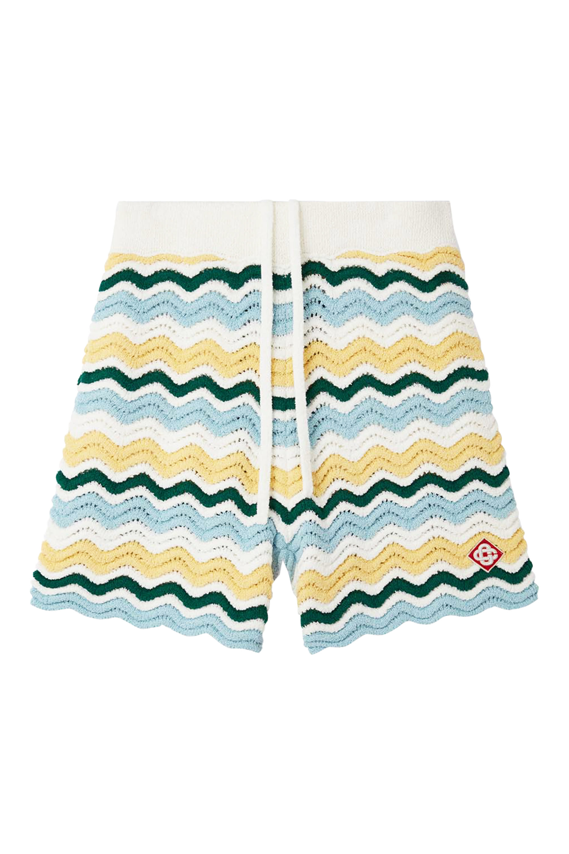 Wavy Boucle Shorts