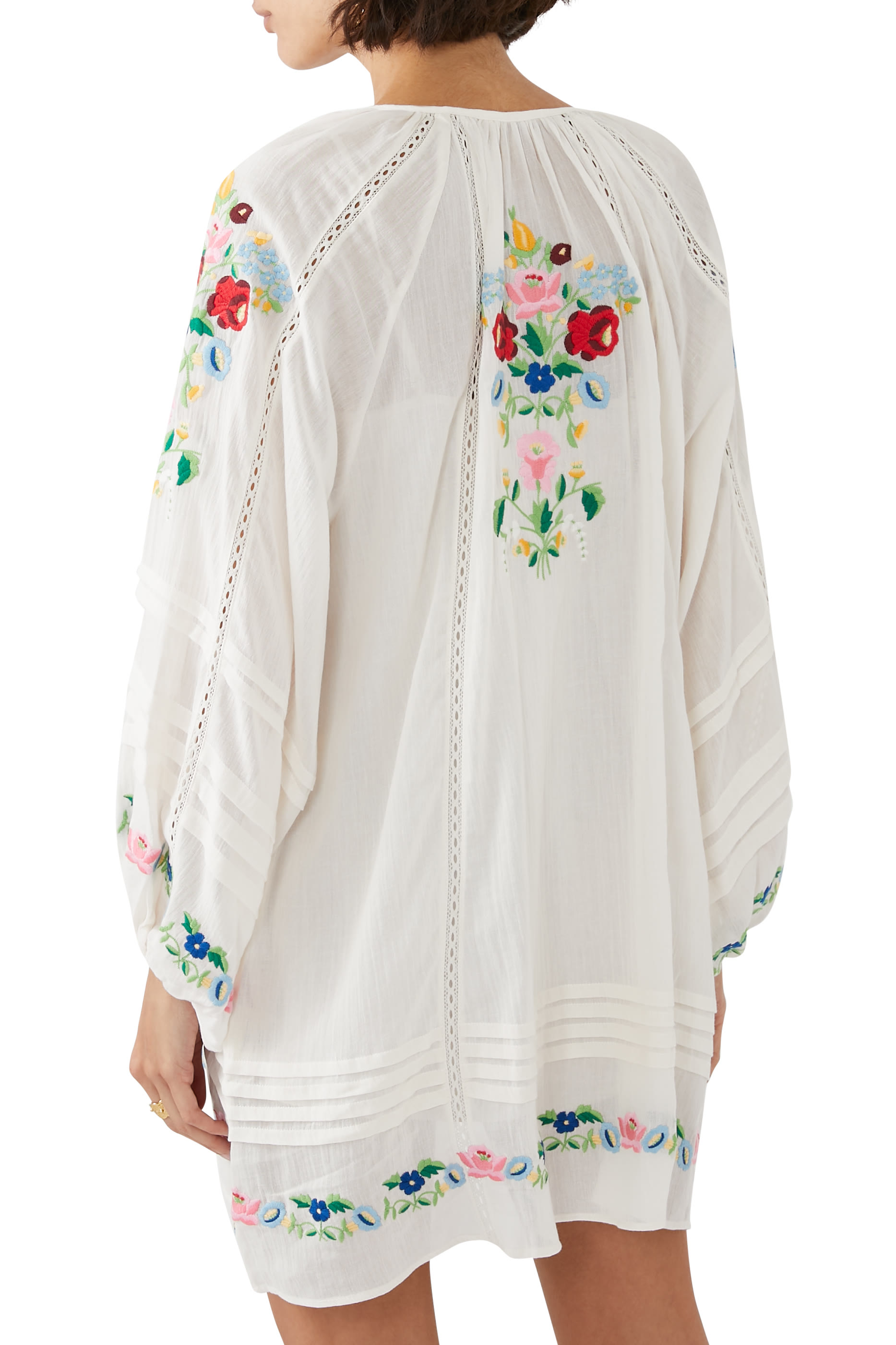 Florapaloosa Embroidered Tunic Dress