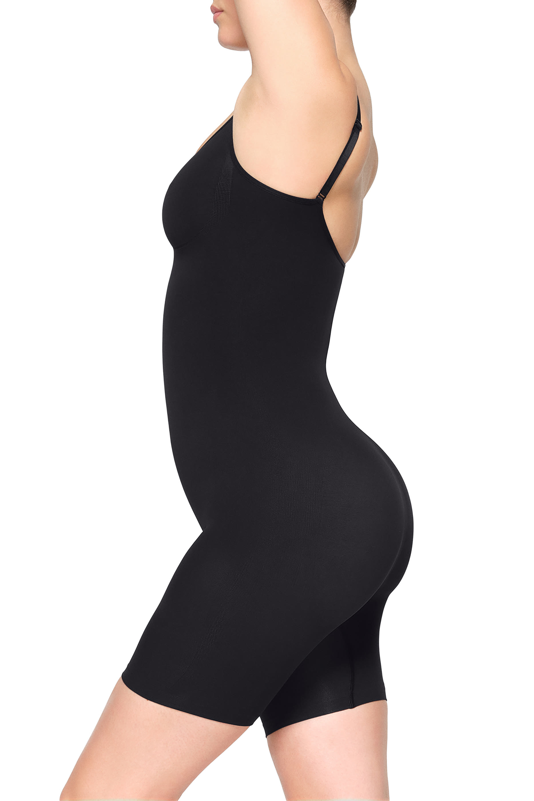  Seamless Sculpt Mid-Thigh Bodysuit 