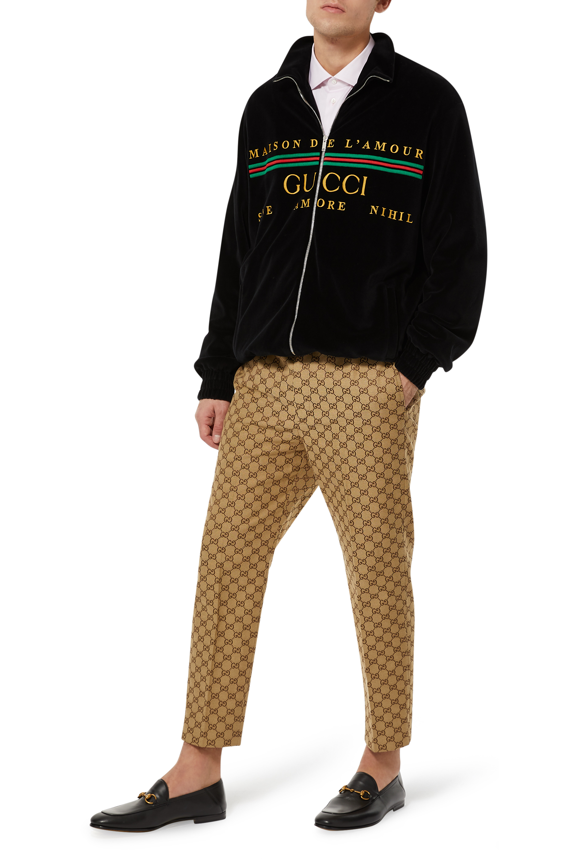 Oversized Embroidered Chenille Jacket