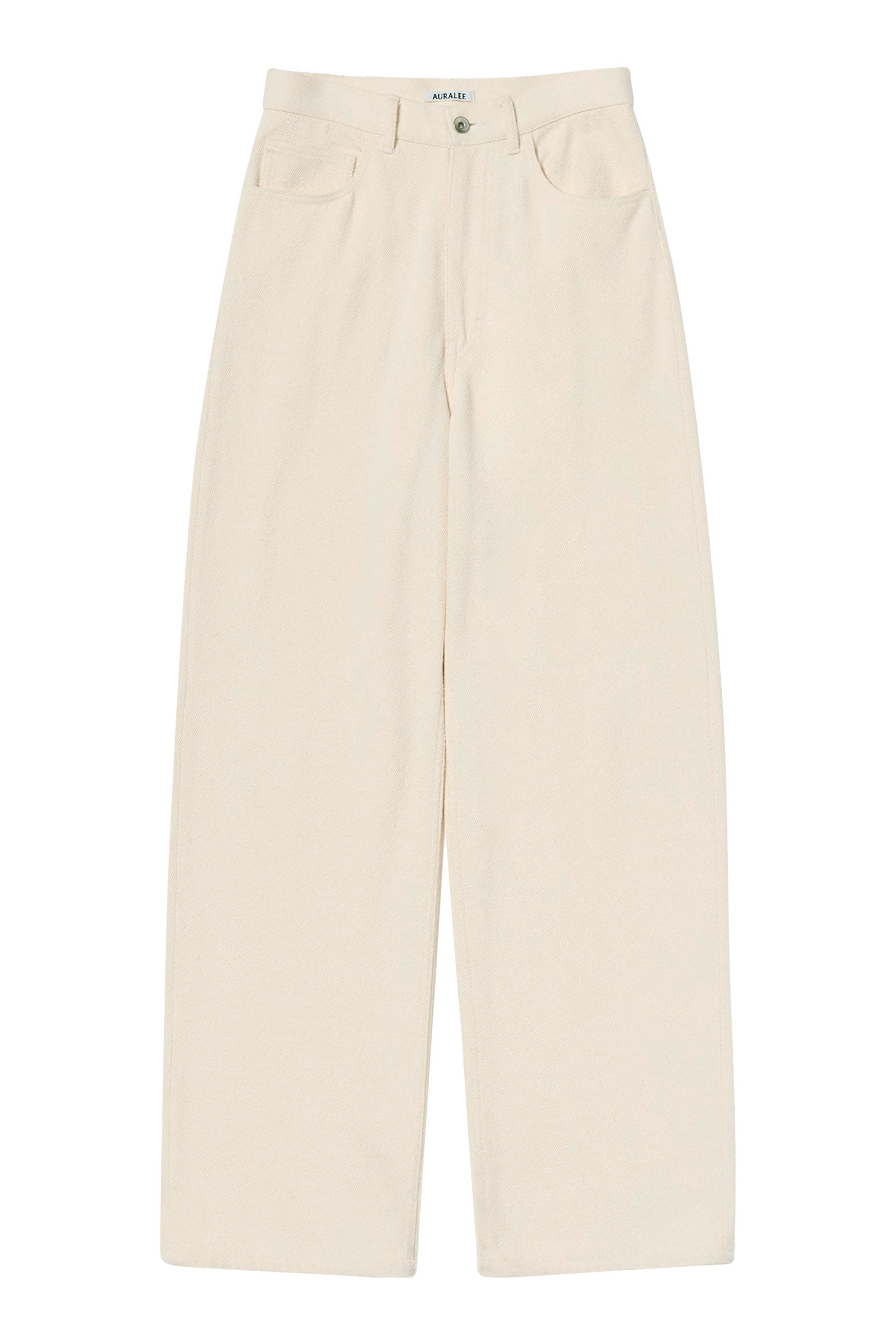 Silk Nep Denim 5P Wide Pants