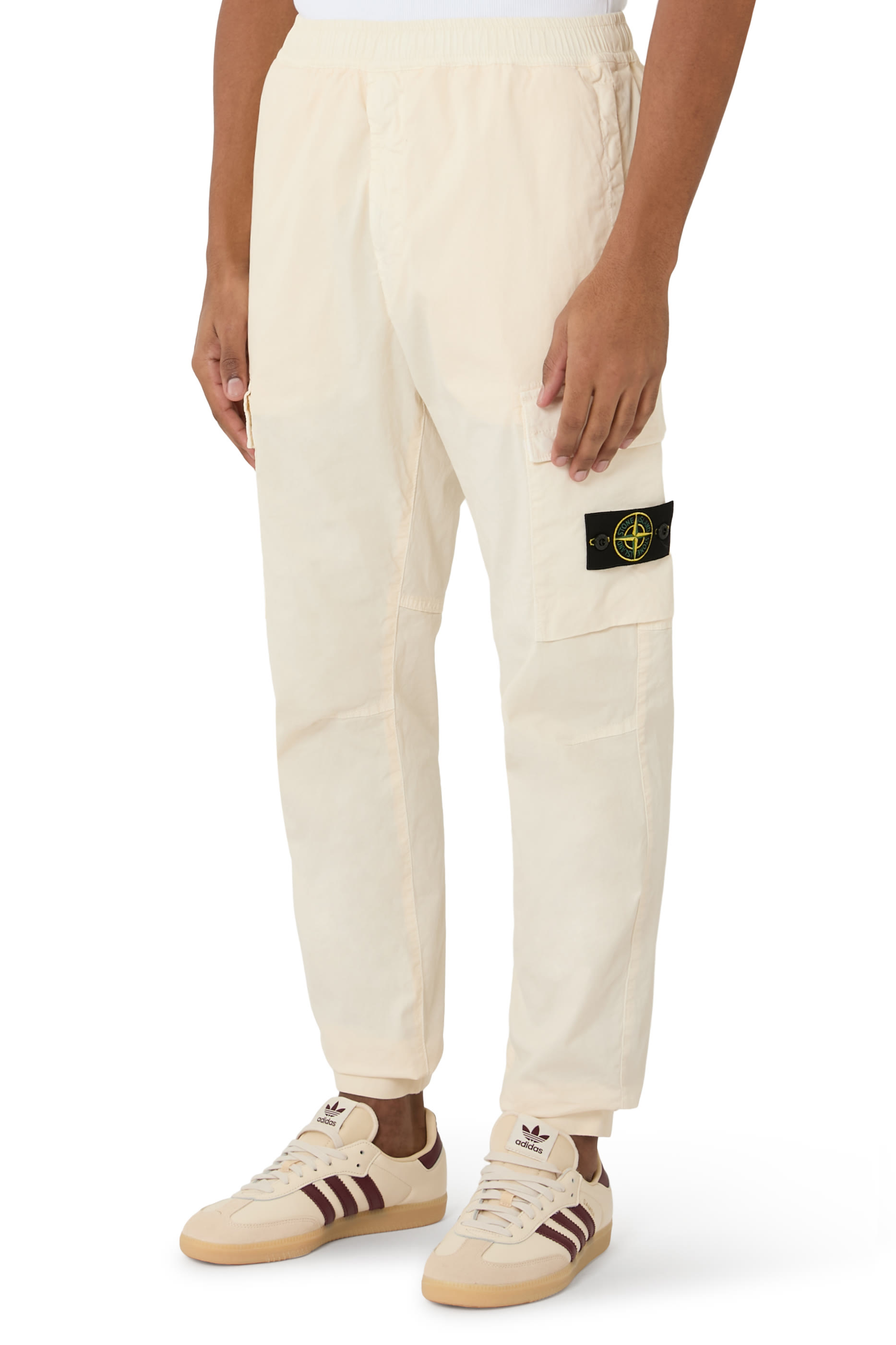 Drawstring Waistband Cargo Pants