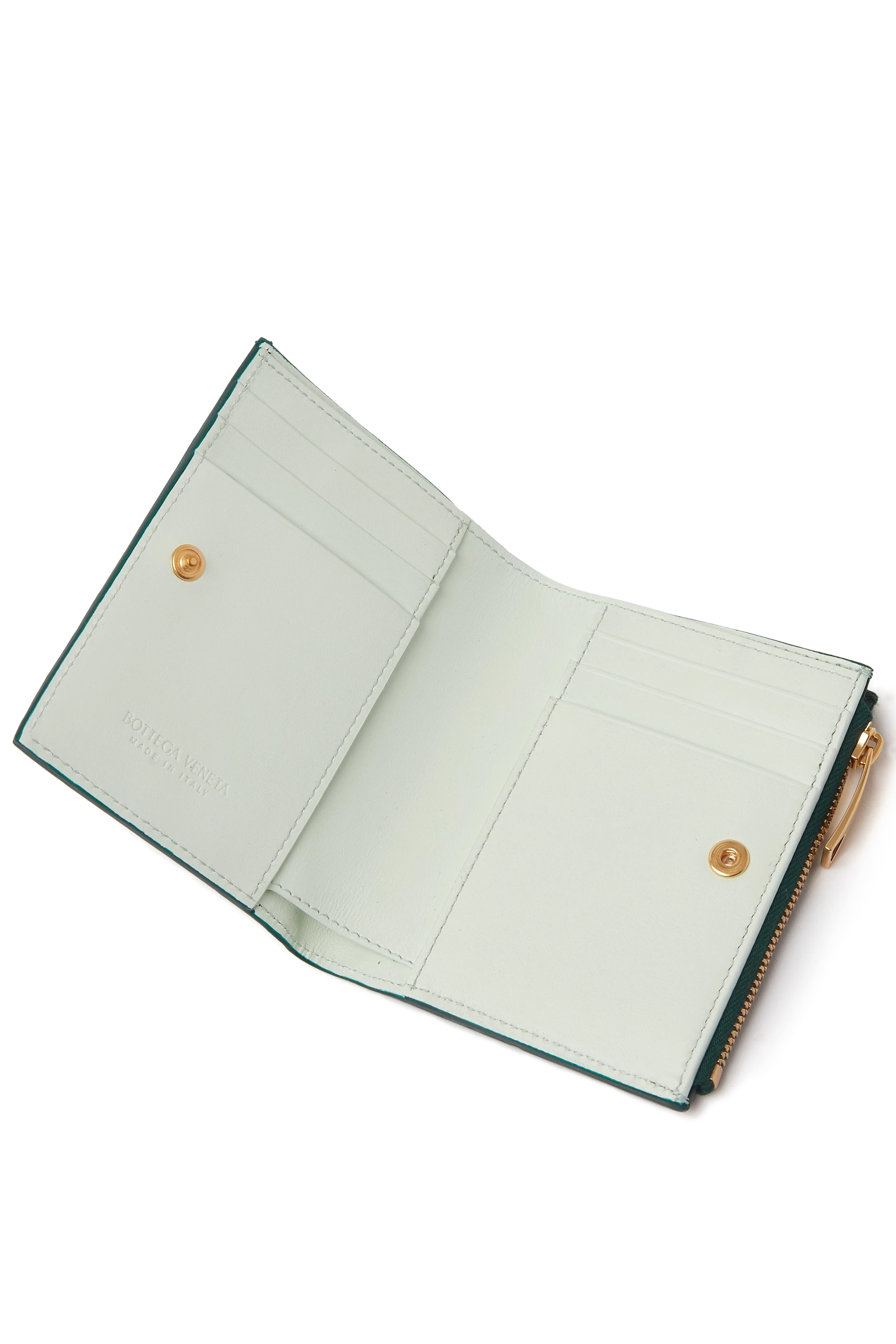 Intrecciato Leather Wallet