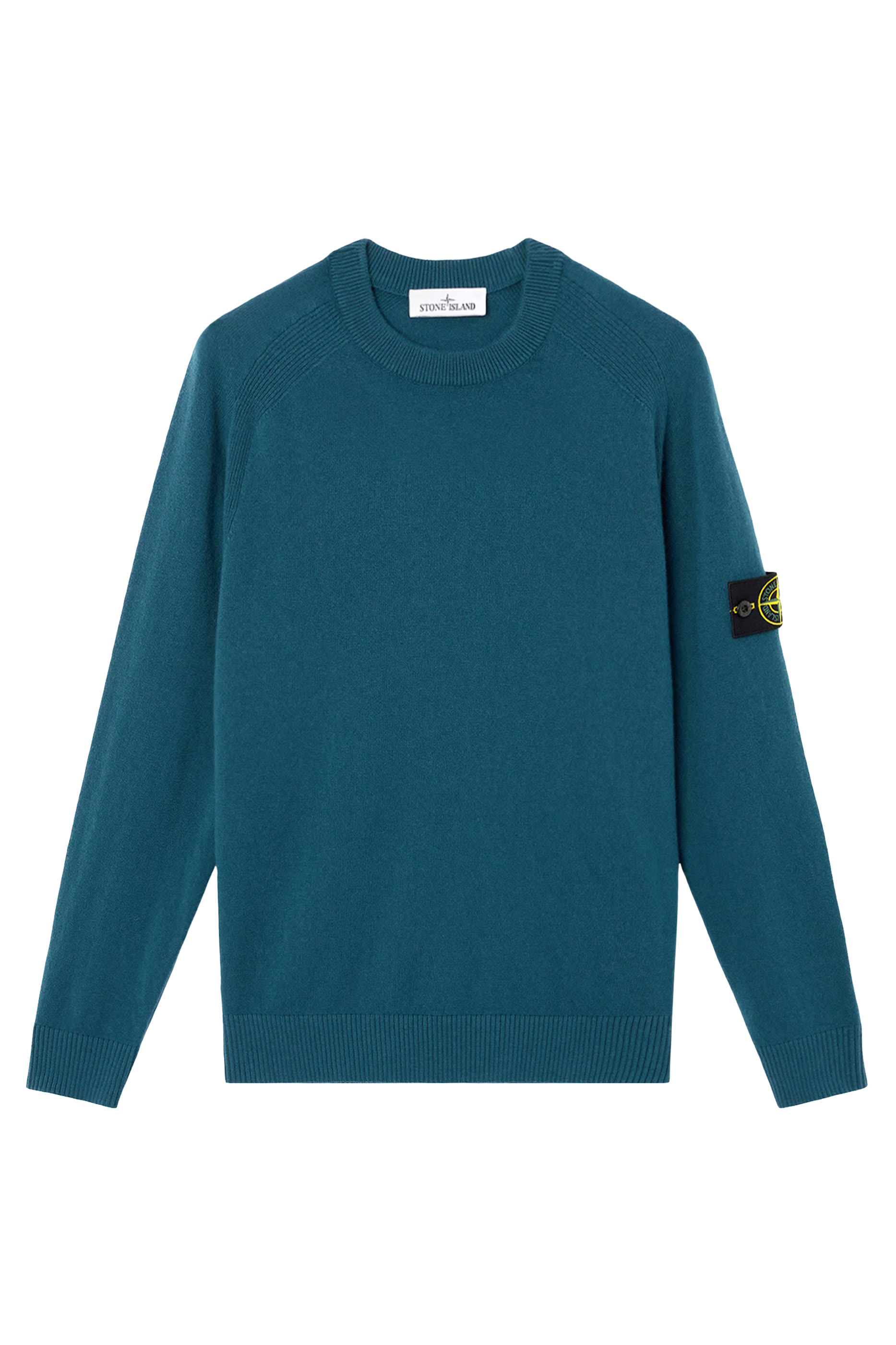 Crewneck Sweater with Raglan Sleeves