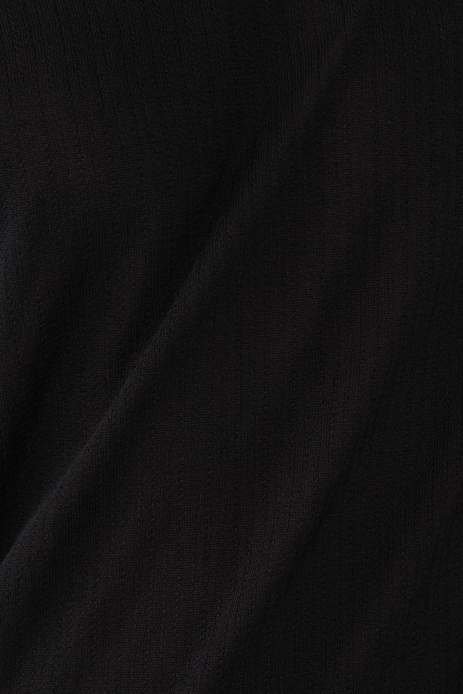 Ribbed Cotton Tricot Top