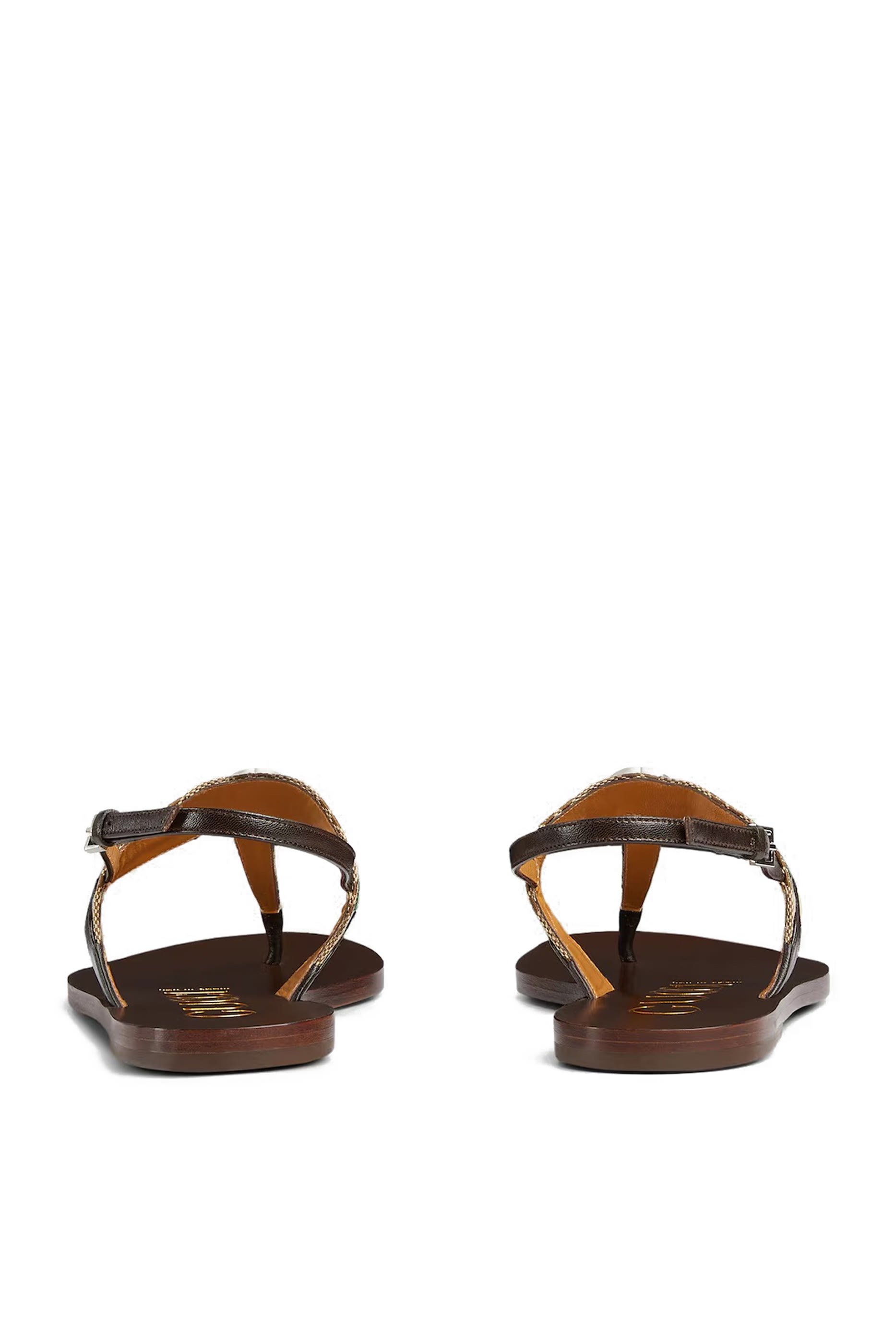 Interlocking G Web Sandals