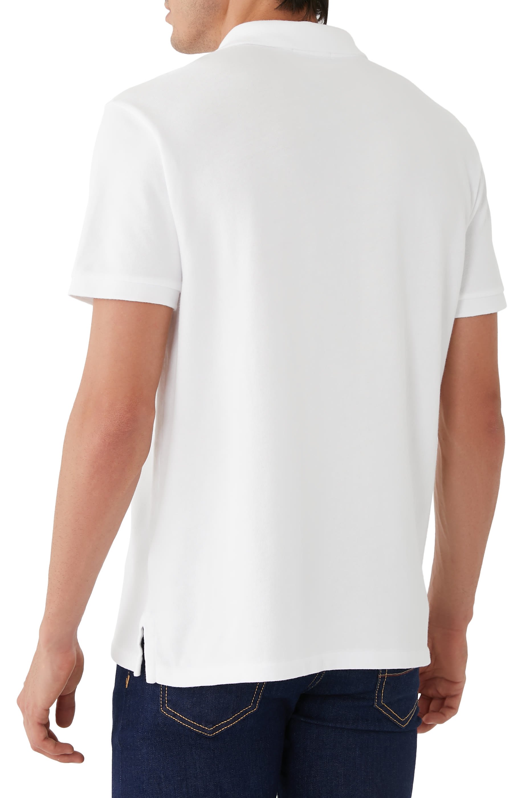 Short Sleeves Jersey Cotton Polo Shirt