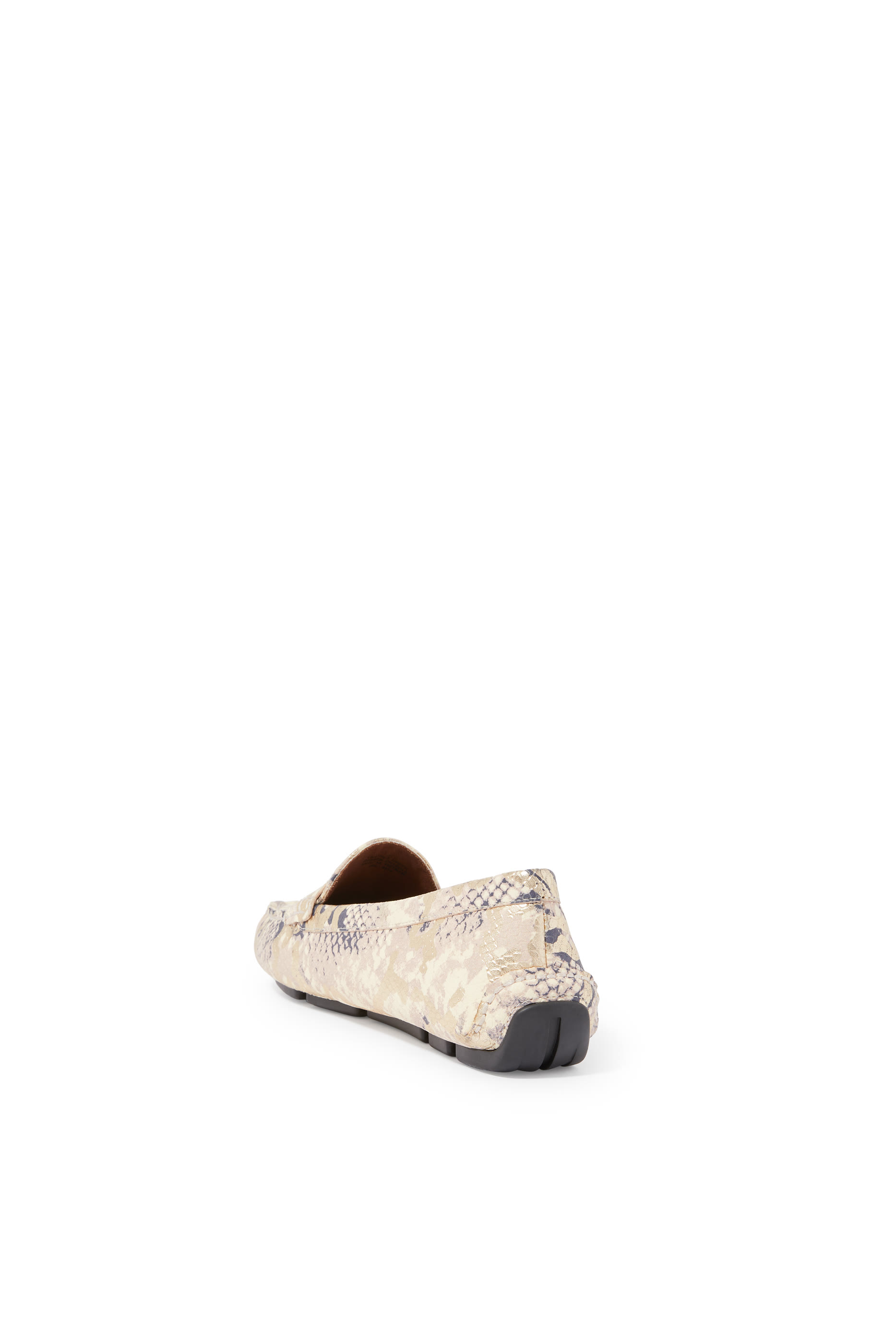 Eagle Snake Print Loafers