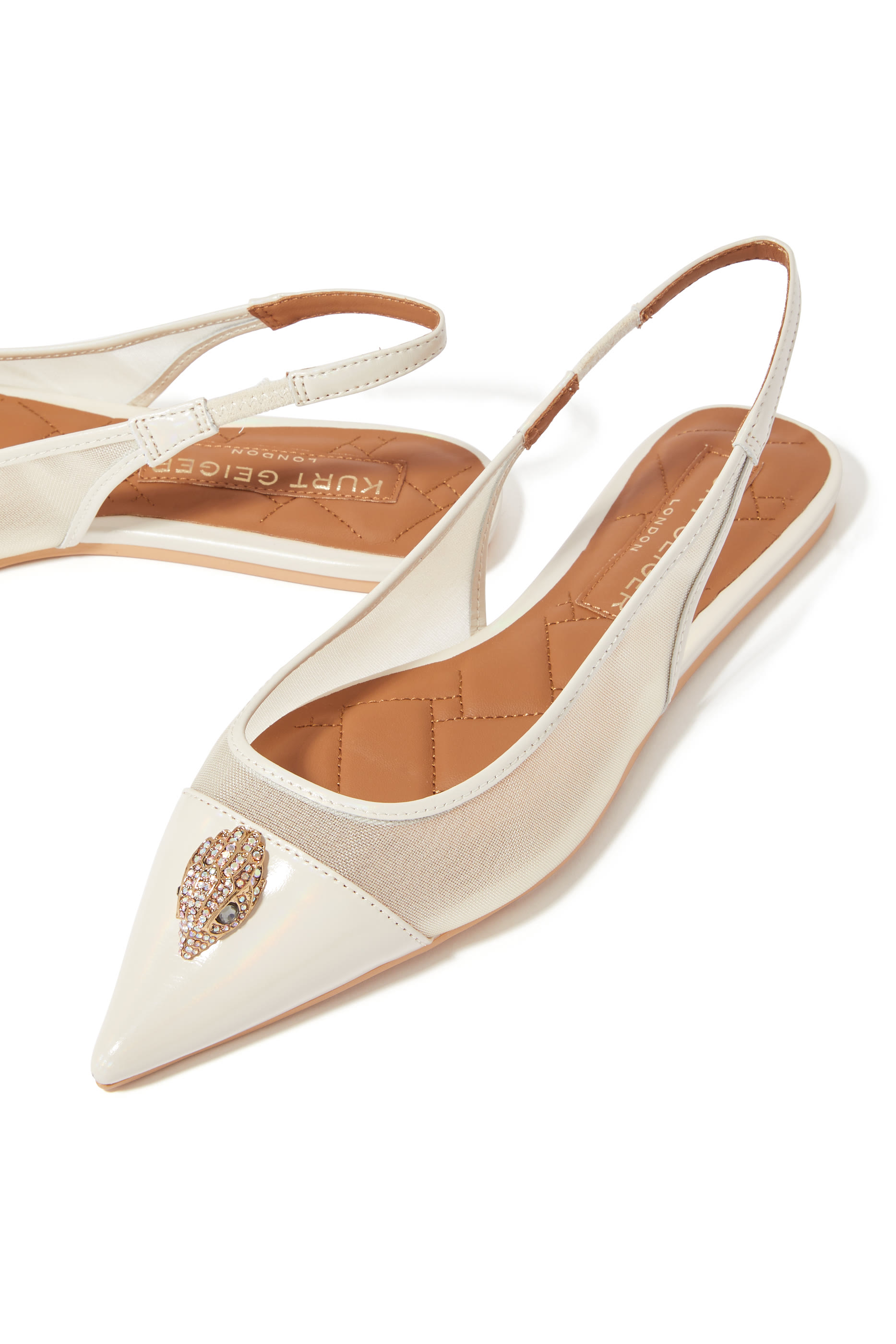 Belgravia Flat Slingback Sandals