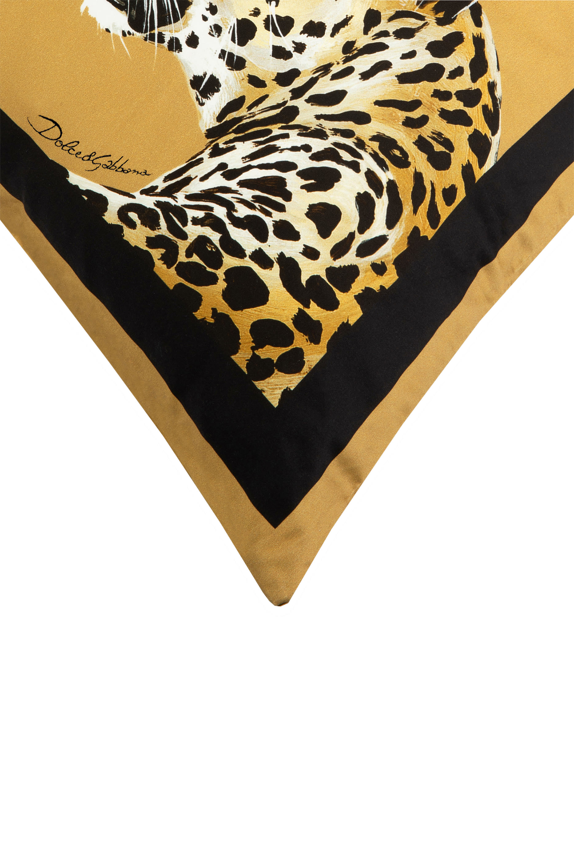 Leo Duchesse Cotton Cushion Medium