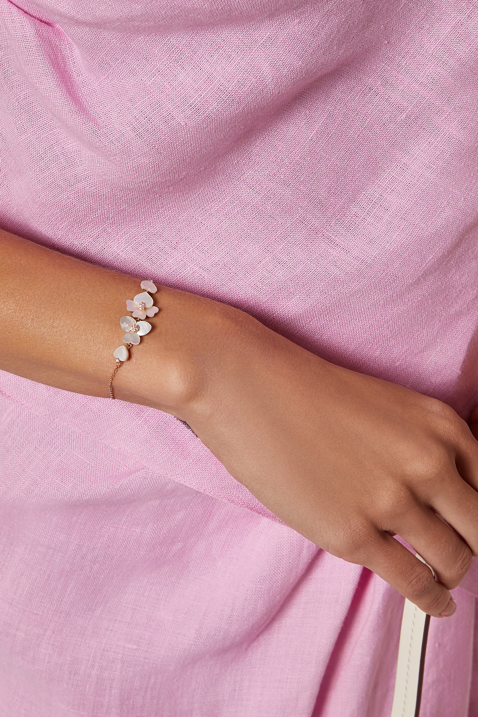 Precious Pansy Bracelet