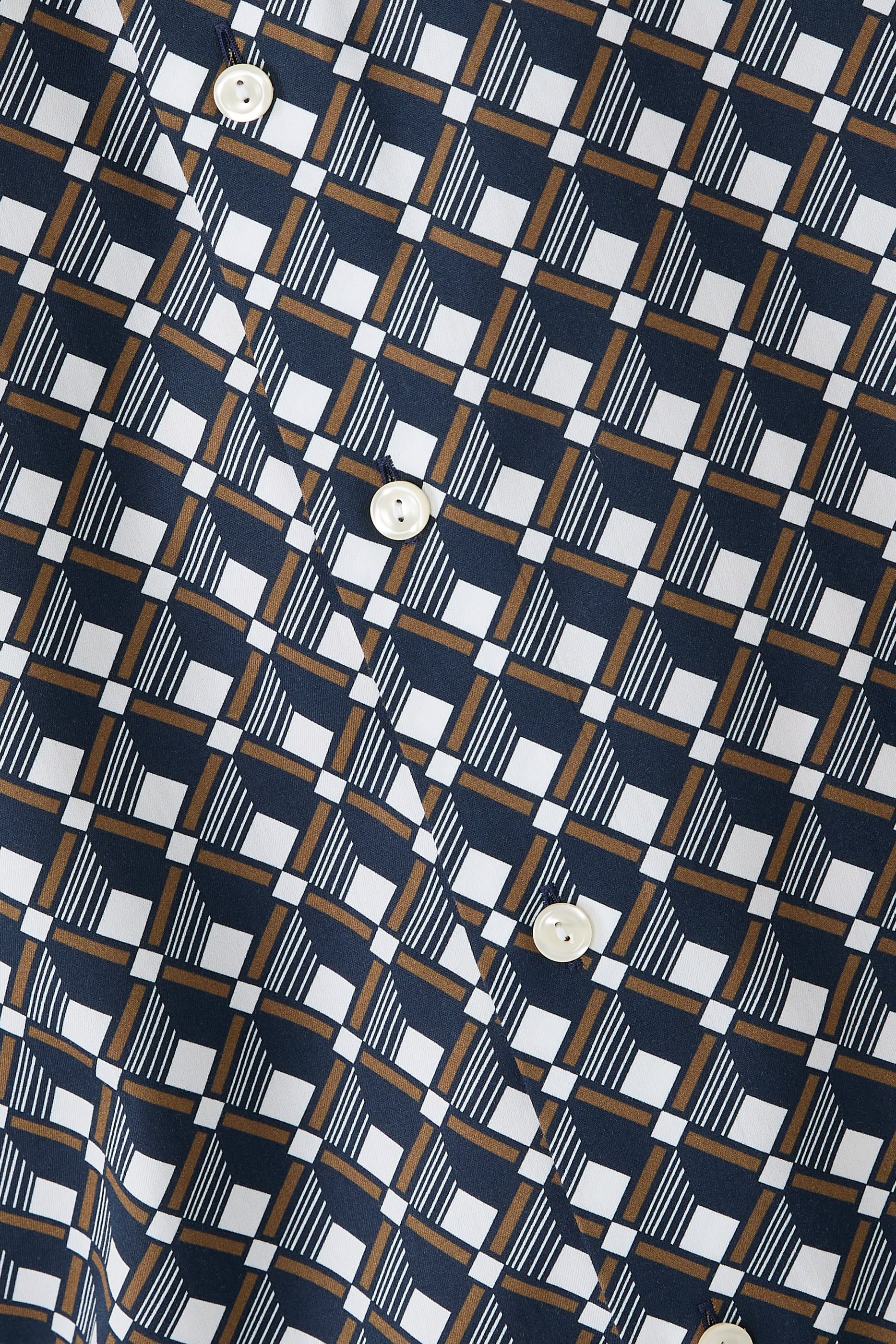 Geometric Print Shirt