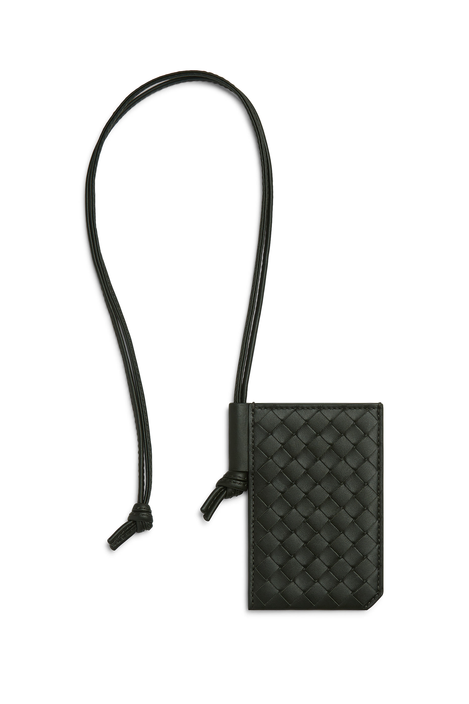 Intrecciato Piccolo Badge Holder