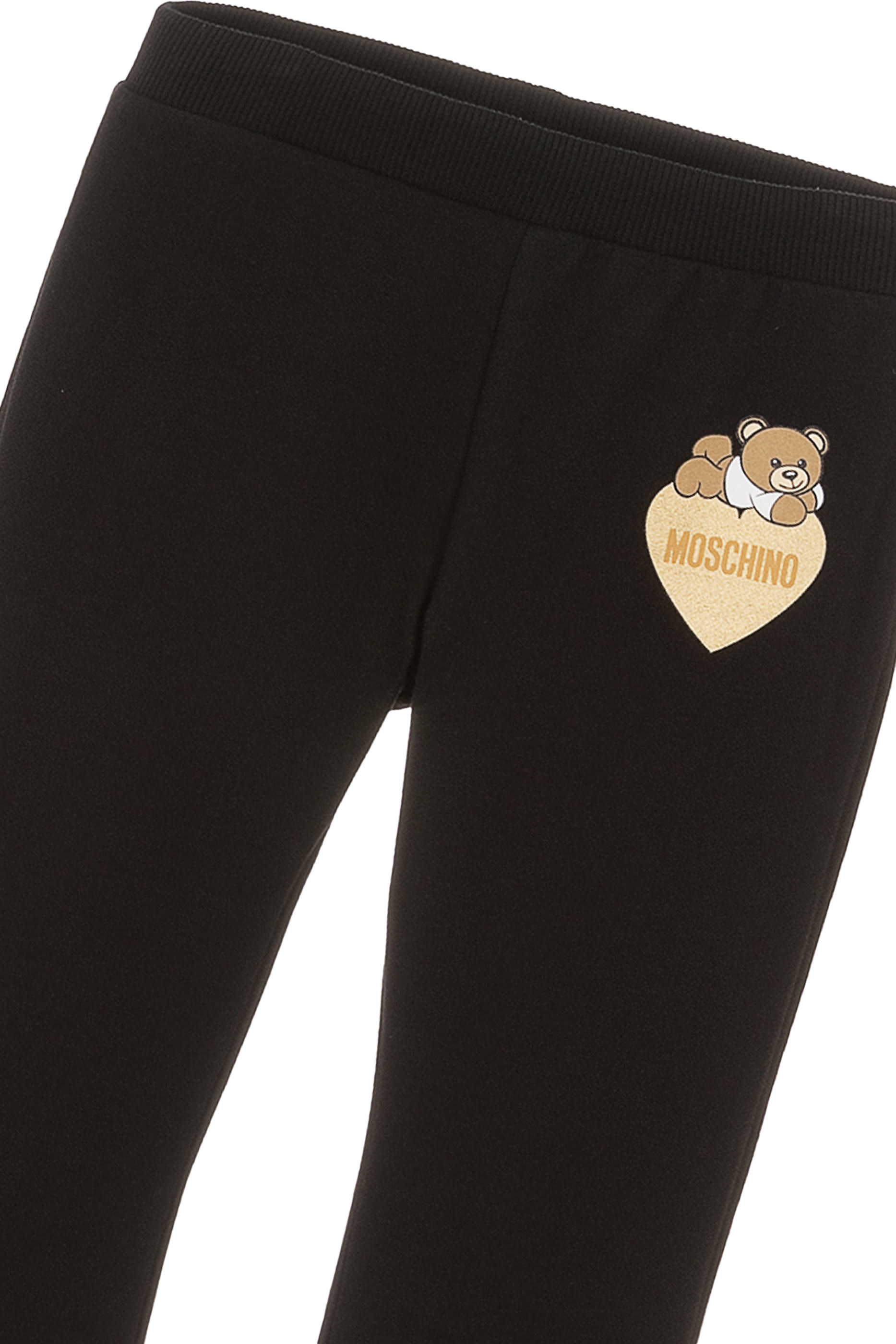Kids Heart Teddy Bear Logo Trousers